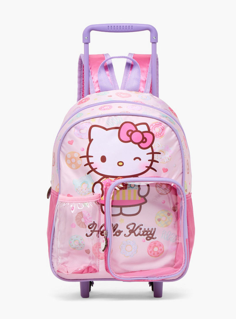 Hello Kitty 3-Piece Trolley Bag Set for Girls 13+ Years with Lunch Box and Water Bottle-school-bagsandbackpacks-trolleybags-image-4
