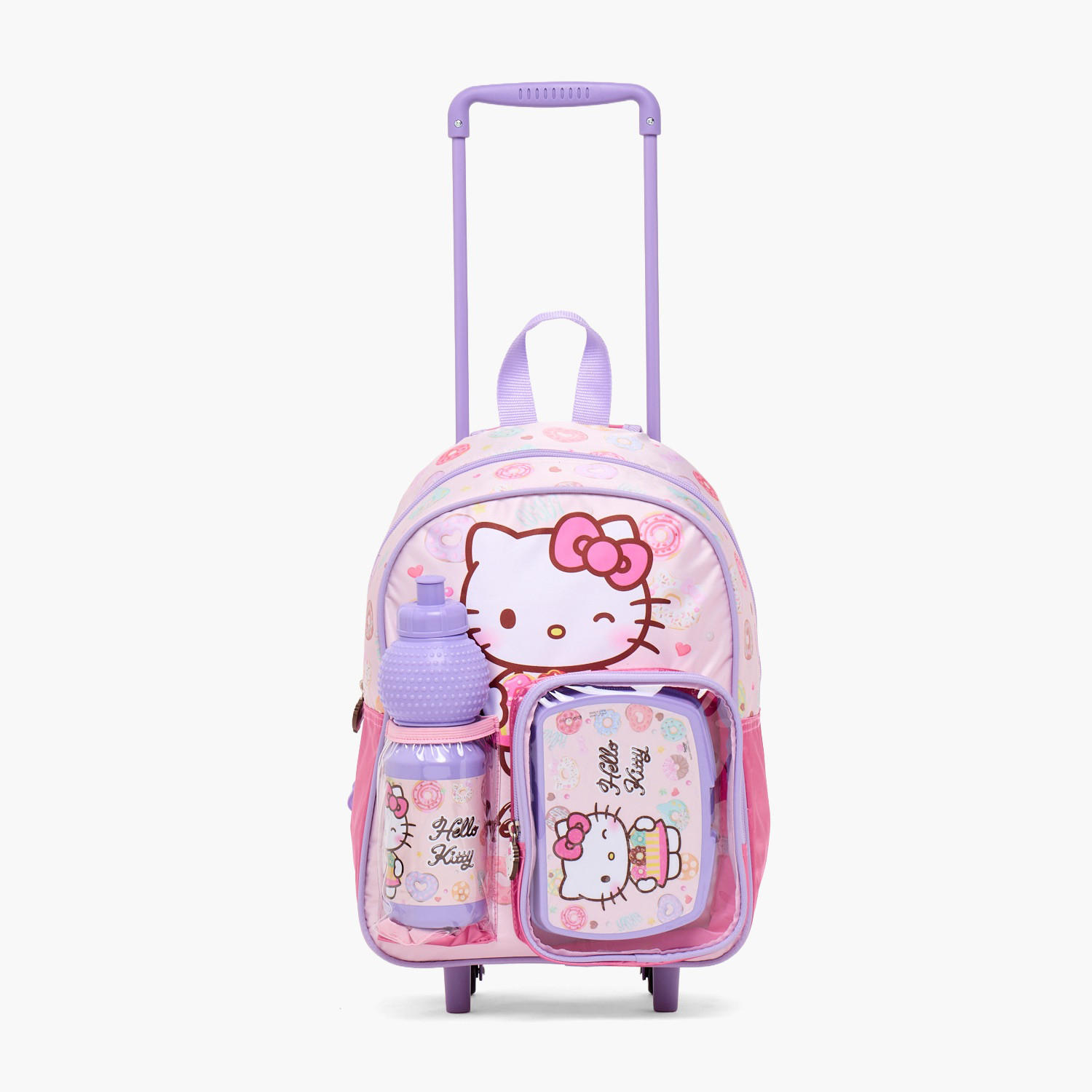 Hello Kitty 3-Piece Trolley Bag Set for Girls 13+ Years with Lunch Box and Water Bottle-school-bagsandbackpacks-trolleybags-image-5