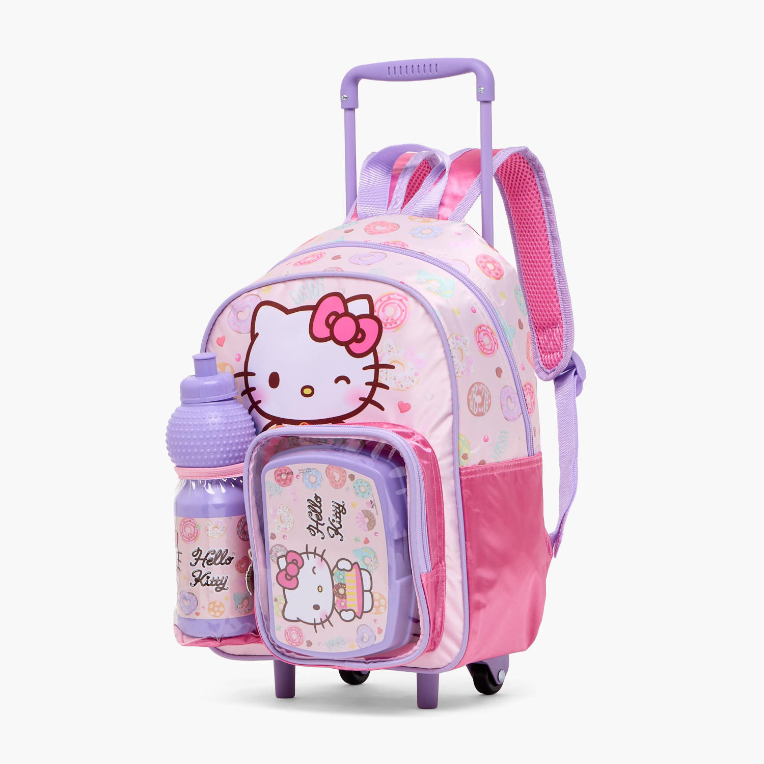 Hello Kitty 3-Piece Trolley Bag Set for Girls 13+ Years with Lunch Box and Water Bottle-school-bagsandbackpacks-trolleybags-image-9