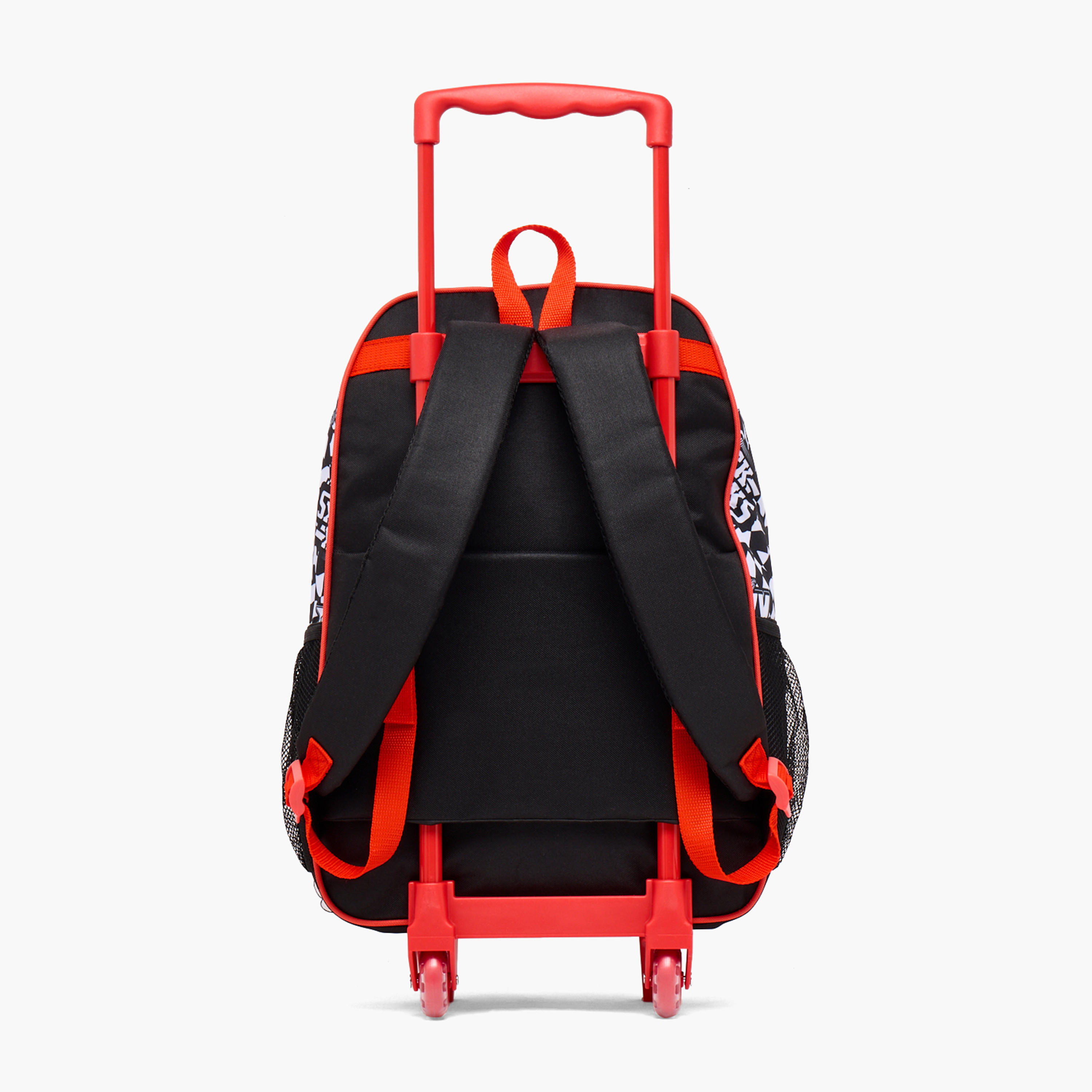 Lightning McQueen 5-Piece Trolley Bag Set for Boys 13+ Years with Lunch Bag and Bottle - 18 inches-school-bagsandbackpacks-trolleybags-image-10