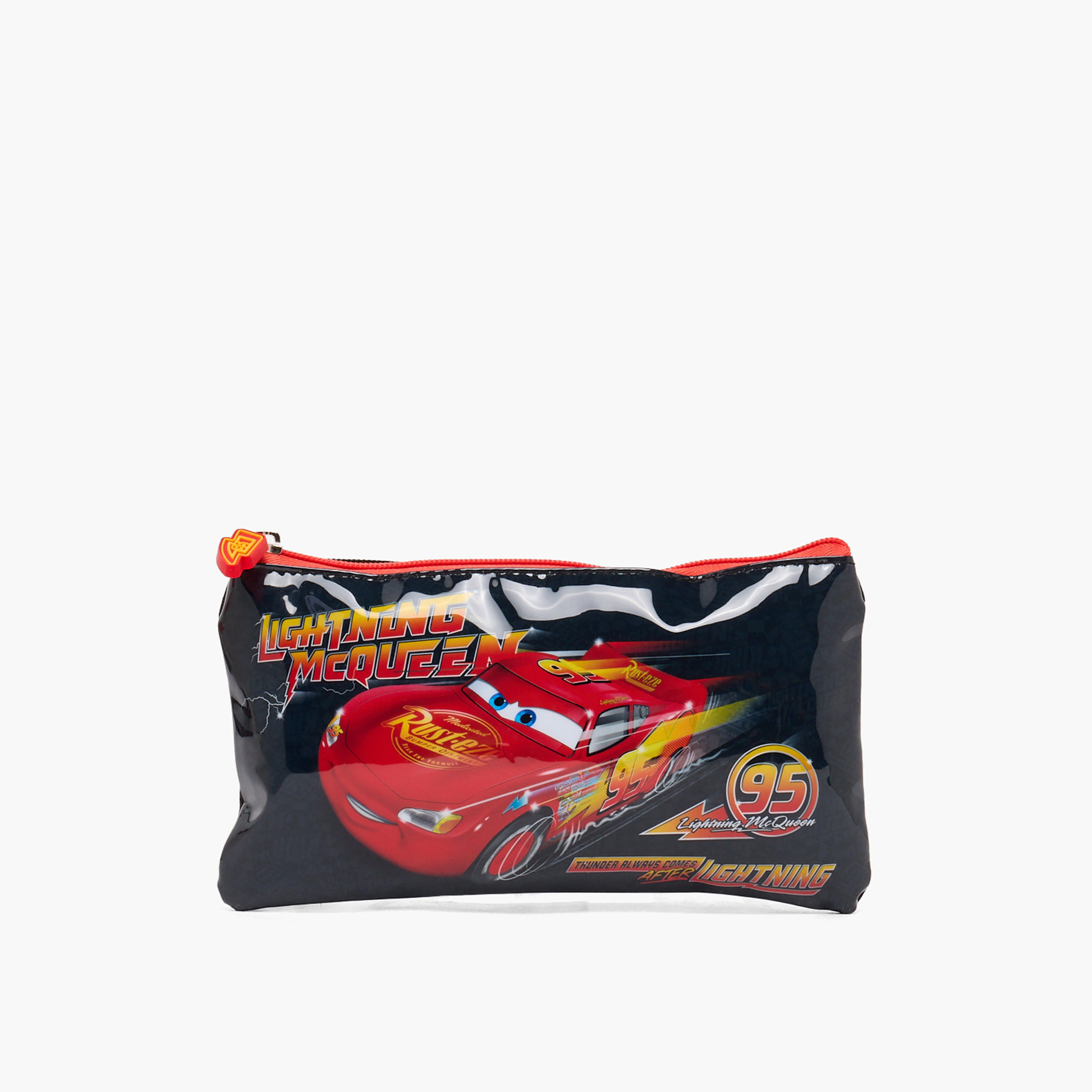 Lightning McQueen 5-Piece Trolley Bag Set for Boys 13+ Years with Lunch Bag and Bottle - 18 inches-school-bagsandbackpacks-trolleybags-image-19