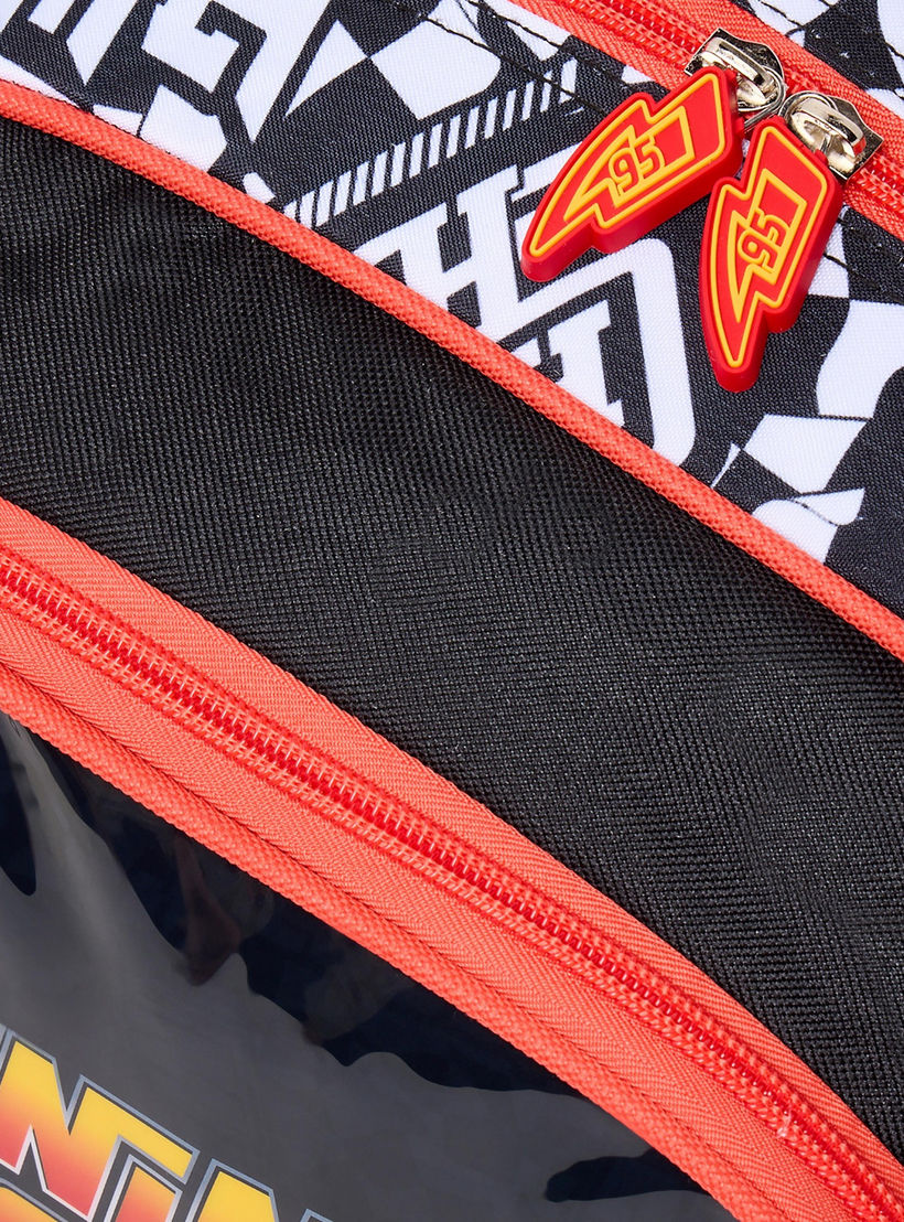 Lightning McQueen 5-Piece Trolley Bag Set for Boys 13+ Years with Lunch Bag and Bottle - 18 inches-school-bagsandbackpacks-trolleybags-image-5