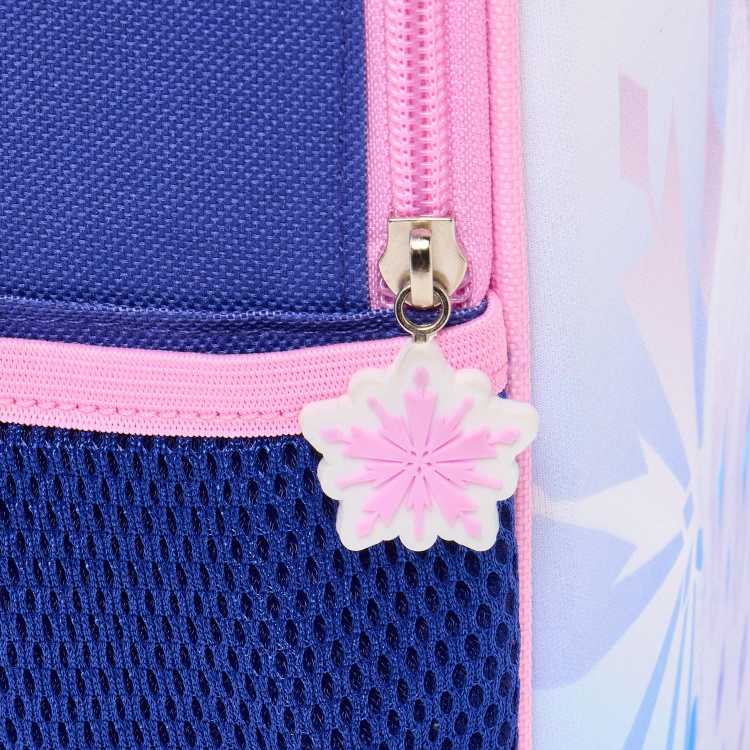 Frozen Print Backpack for Girls 13+ Years with Zip Closure-school-bagsandbackpacks-backpacks-image-3