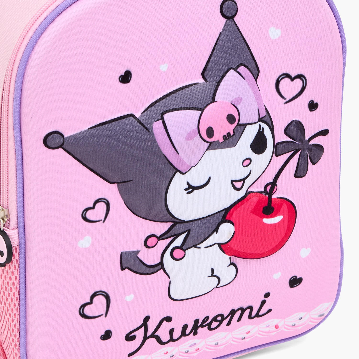 Kuromi Backpack for Girls 13+ Years with Side Pocket-school-bagsandbackpacks-backpacks-image-2