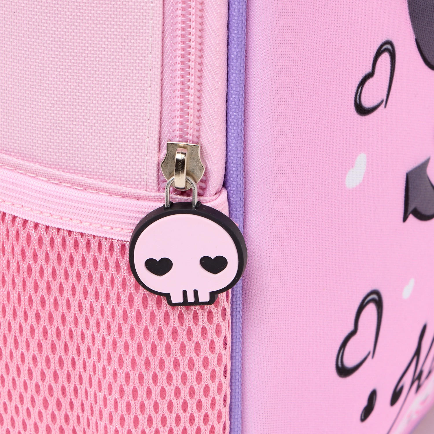 Kuromi Backpack for Girls 13+ Years with Side Pocket-school-bagsandbackpacks-backpacks-image-3