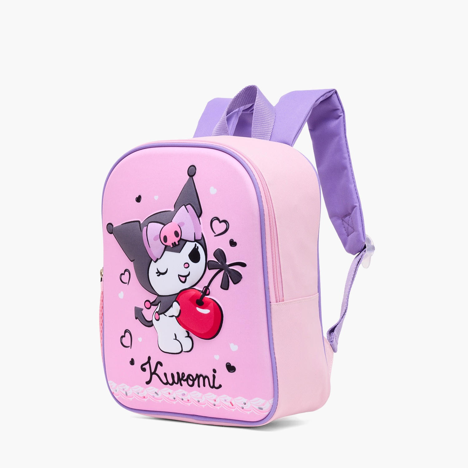 Kuromi Backpack for Girls 13+ Years with Side Pocket-school-bagsandbackpacks-backpacks-image-5