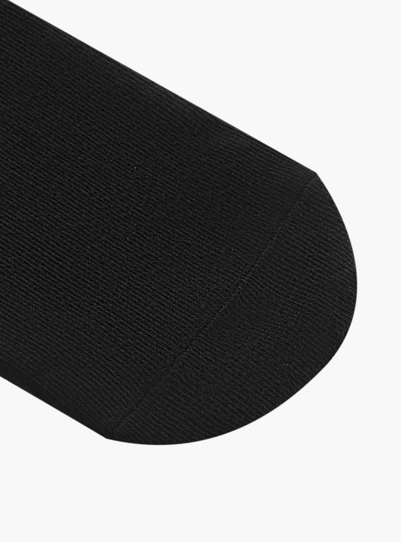 Solid Calf Length Socks - Set of 5-men-socks-image-3