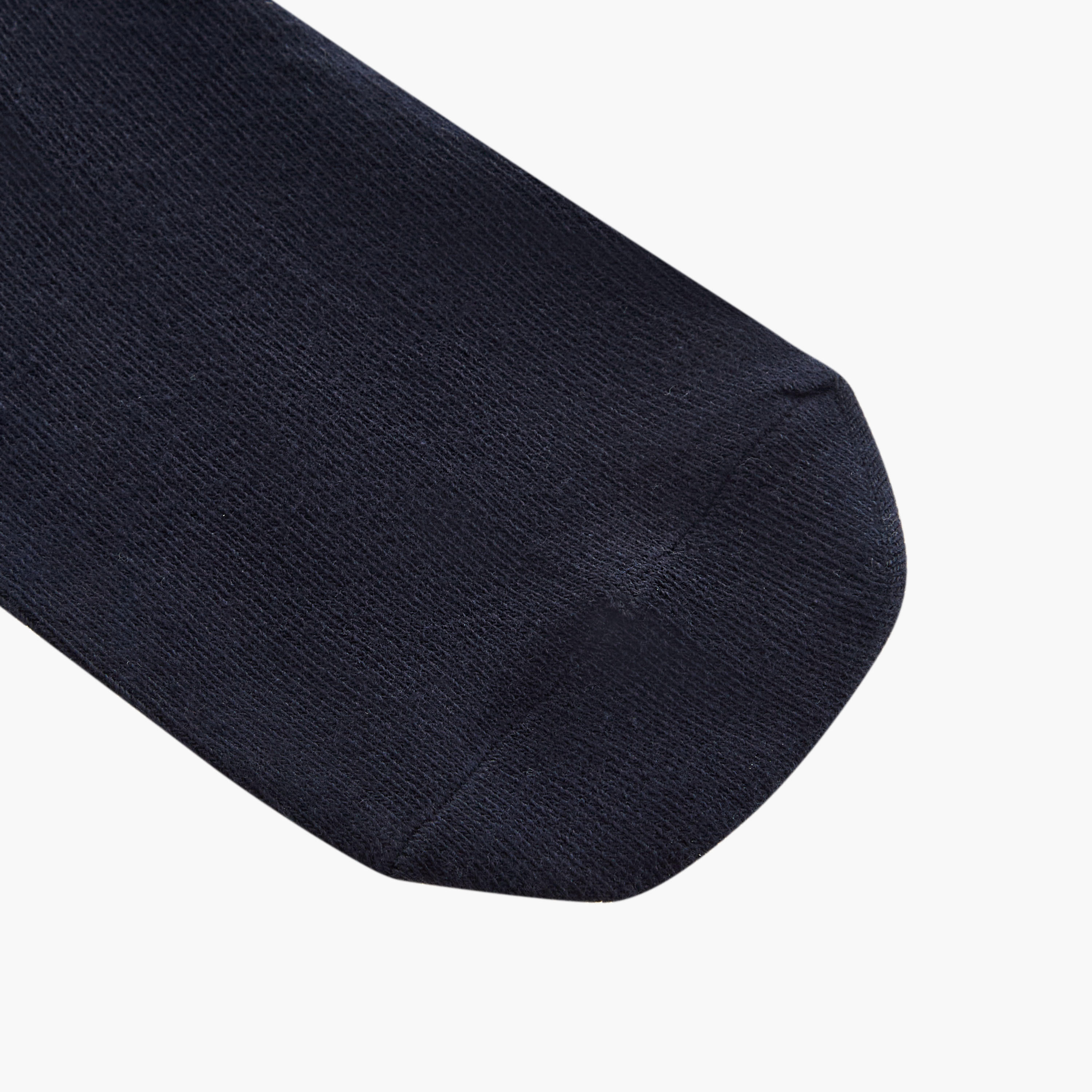 Shoemart Solid Calf Length Socks - Set of 5-men-socks-image-5