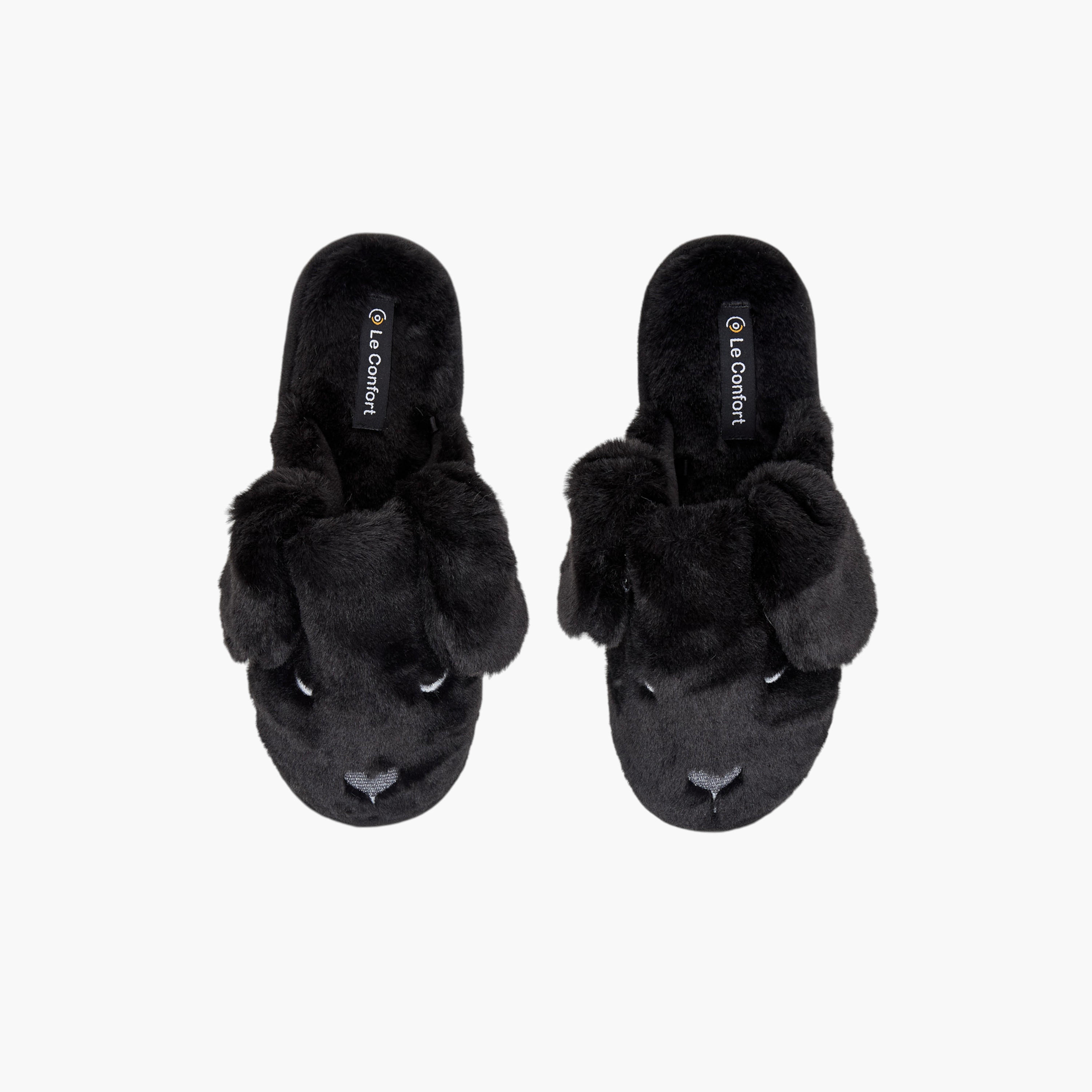 Le Confort Women's Ear Applique Bedroom Slippers-women-shoes-bedroomslippers-image-1