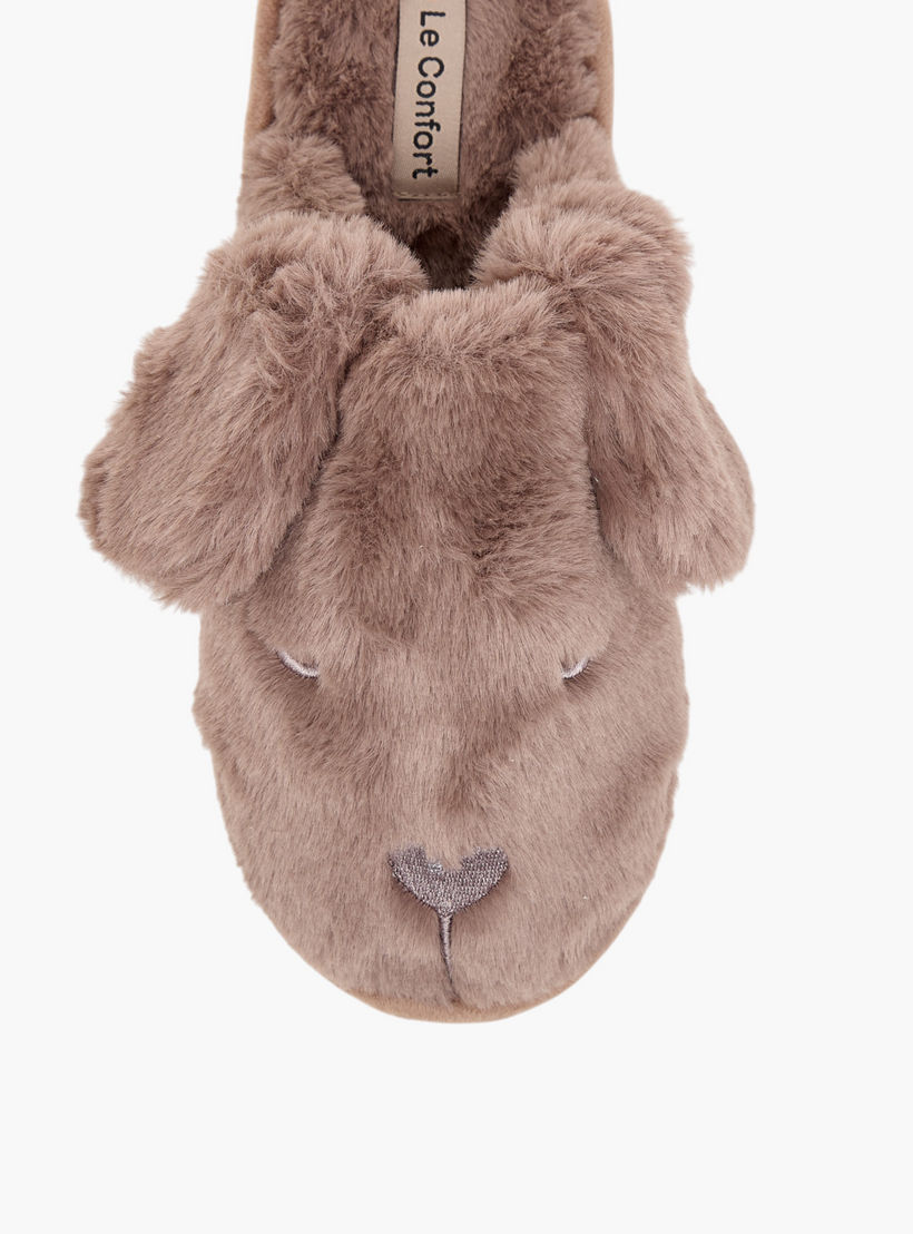Le Confort Women's Ear Applique Bedroom Slippers-women-shoes-bedroomslippers-image-3
