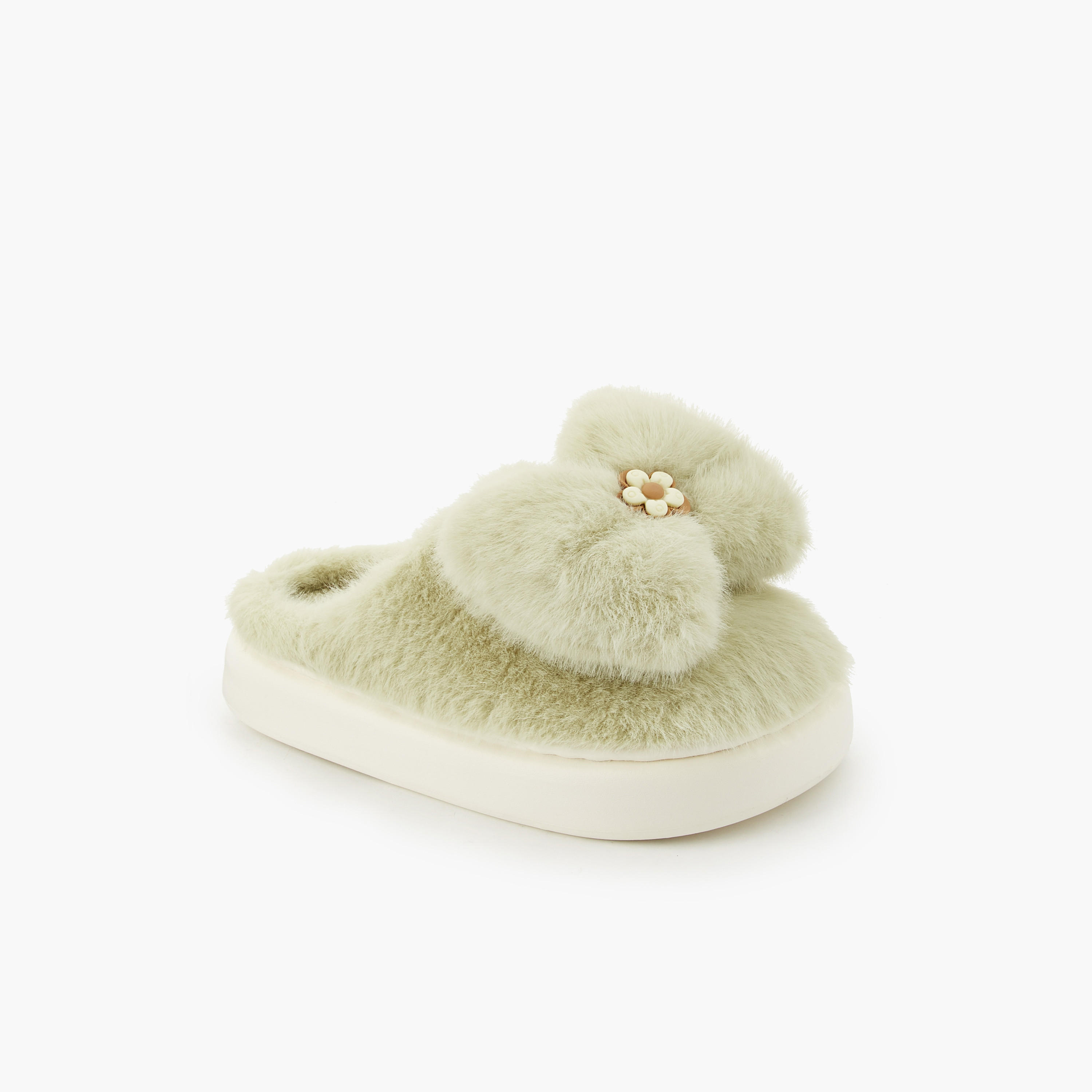Le Confort Women Floral Accent Bedroom Slides-women-shoes-bedroomslippers-image-3