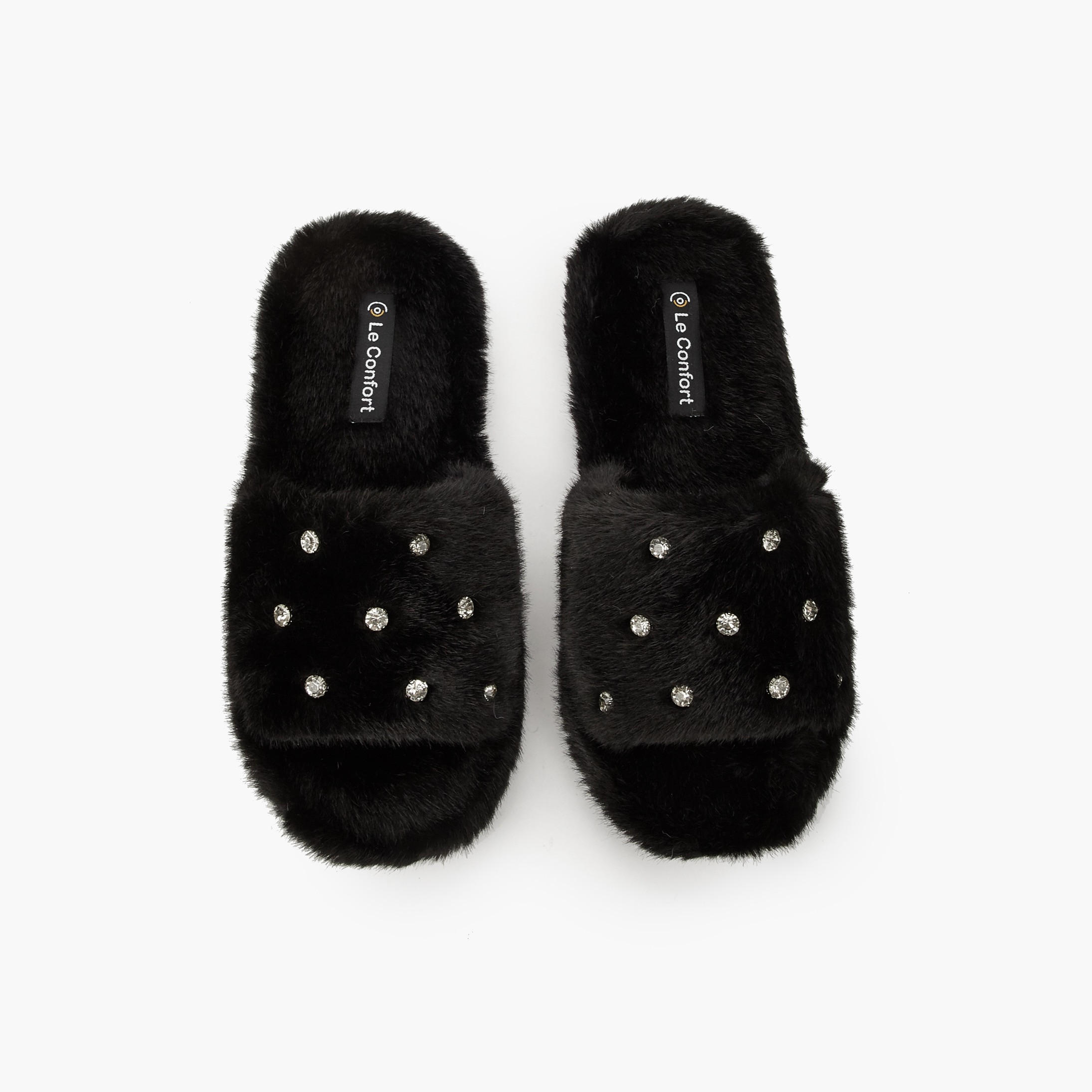شبشب غرفة نوم نسائي مزين من لو كونفورت-women-shoes-bedroomslippers-image-1