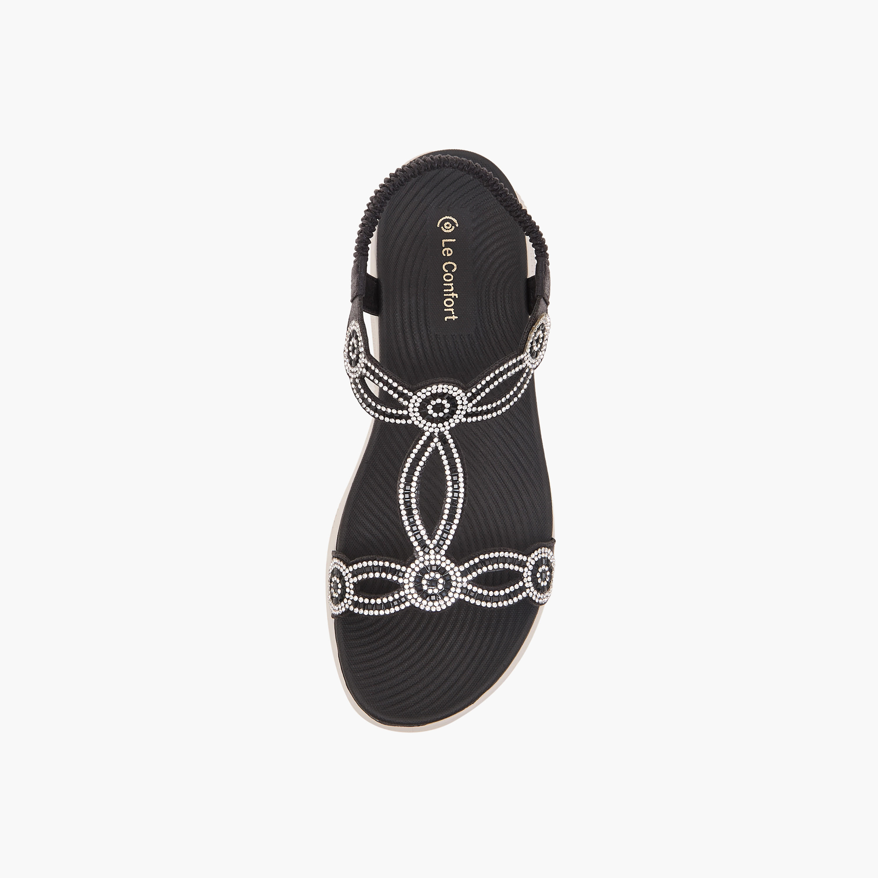 Le Confort Women Embellished Sandals-women-shoes-sandals-heeled-image-2