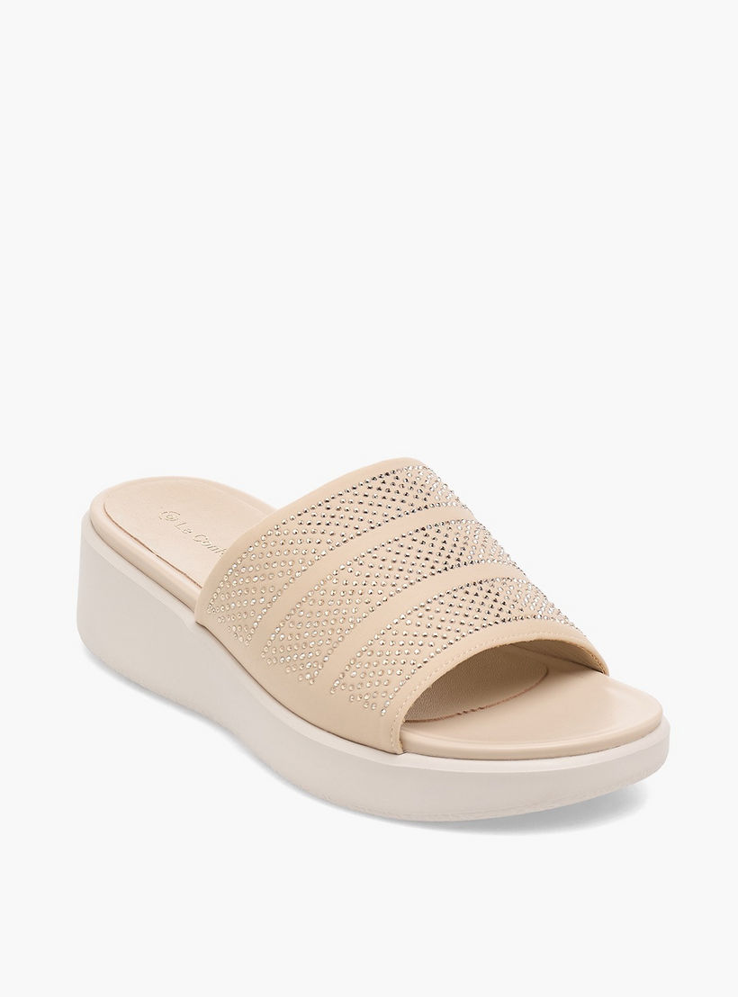 Le Confort Women Platform Heel Sandals-women-shoes-sandals-heeled-image-2