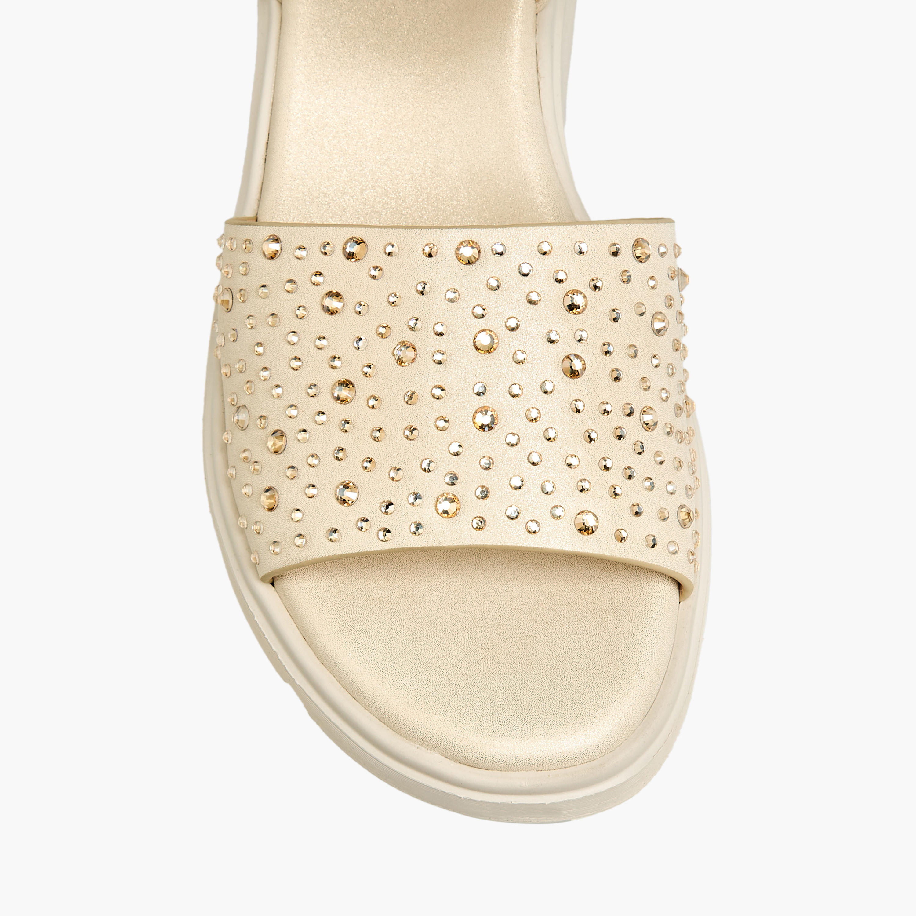 Le Confort Women Embellished Platform Sandals-women-shoes-sandals-heeled-image-3
