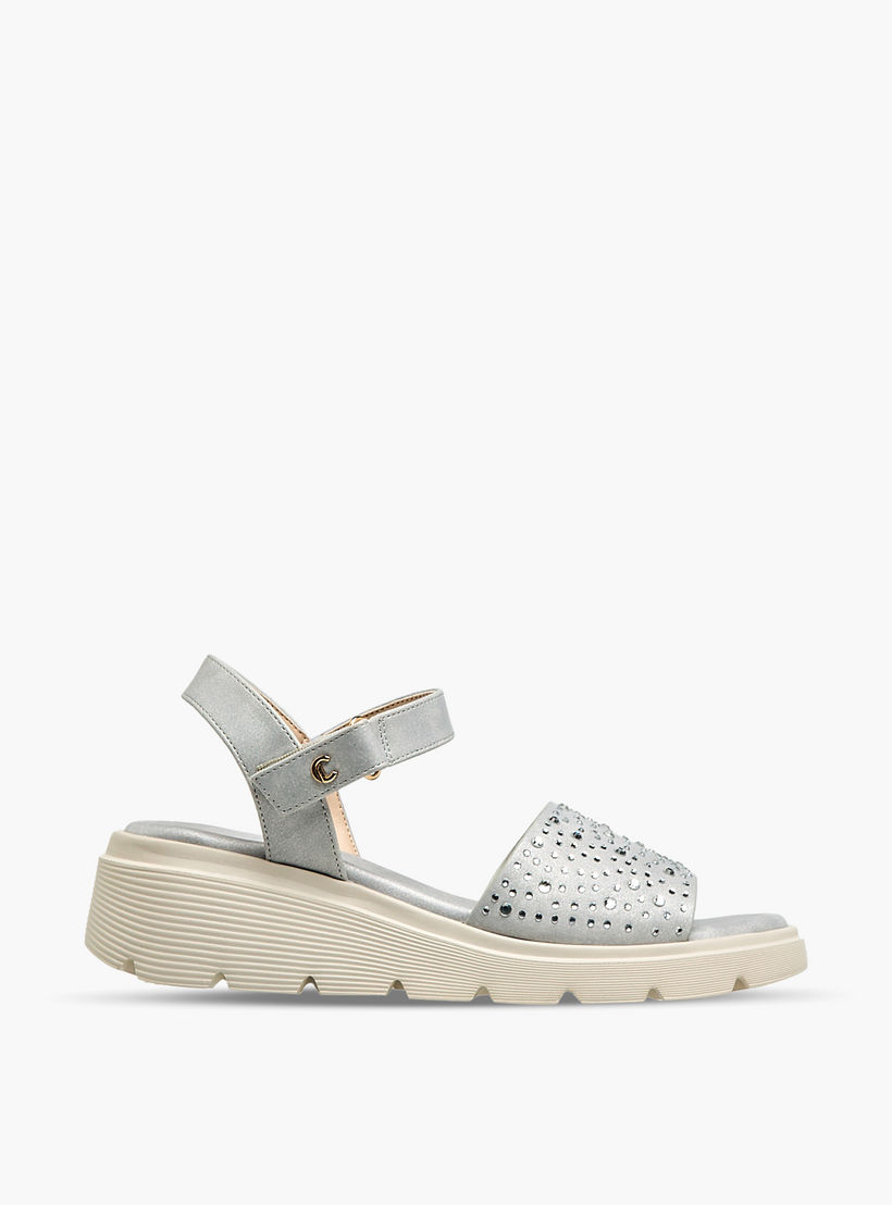 Le Confort Women Embellished Platform Sandals-women-shoes-sandals-heeled-image-2