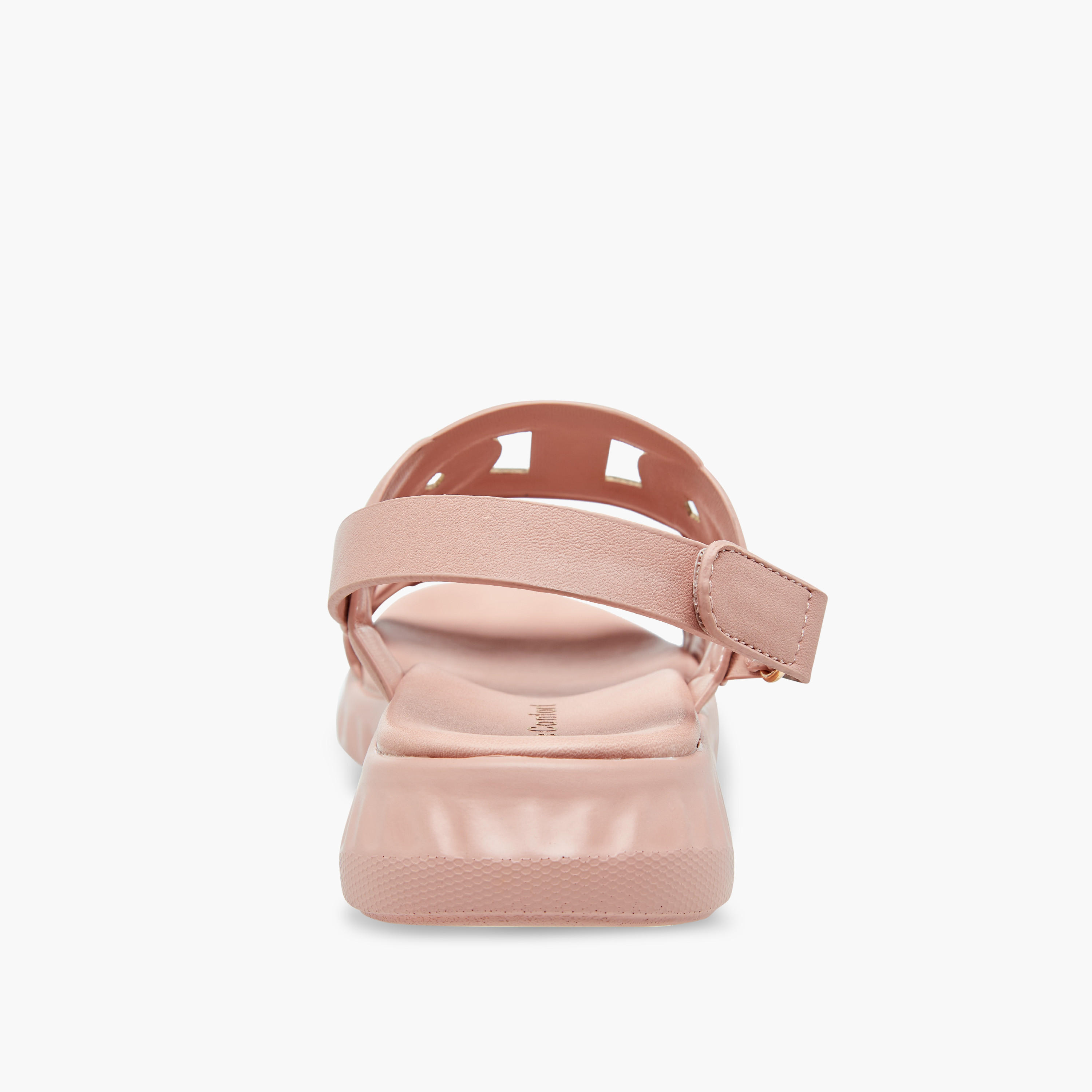 Le Confort Cutout Sandals with Hook and Loop Closure-girls-shoes-sandals-image-4