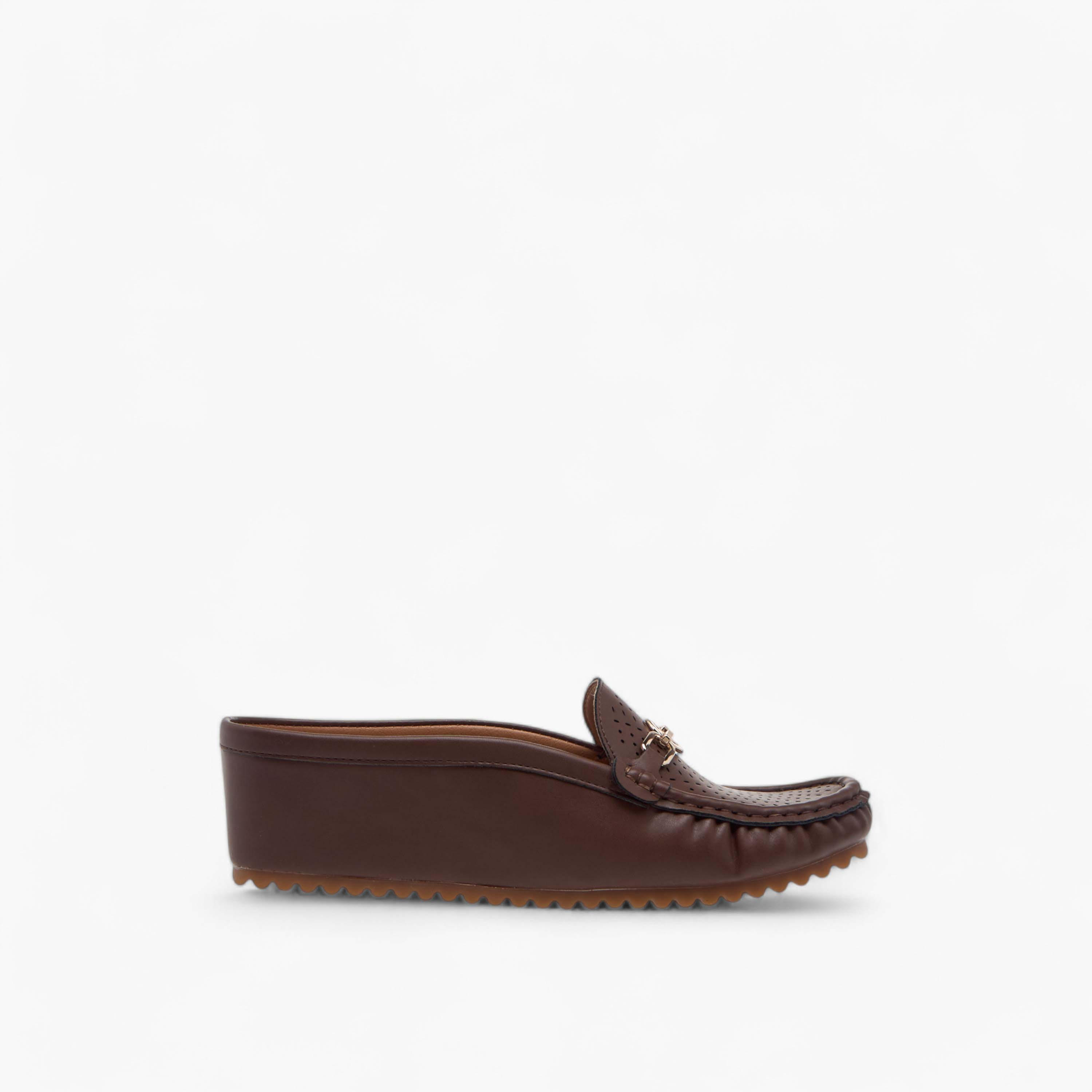 Le Confort Metal Accent Slip-On Flatform Comfort Mules-women-shoes-heels-image-3