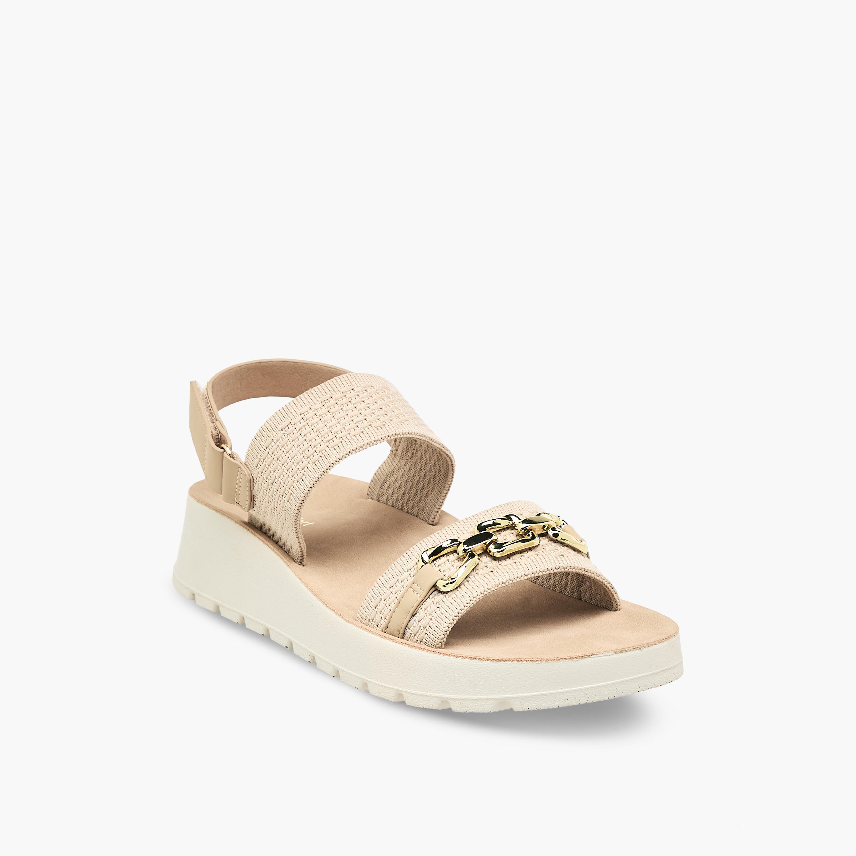 صندل مريح بكعب بلاتفورم للنساء من لو كونفورت-women-shoes-sandals-heeled-image-2
