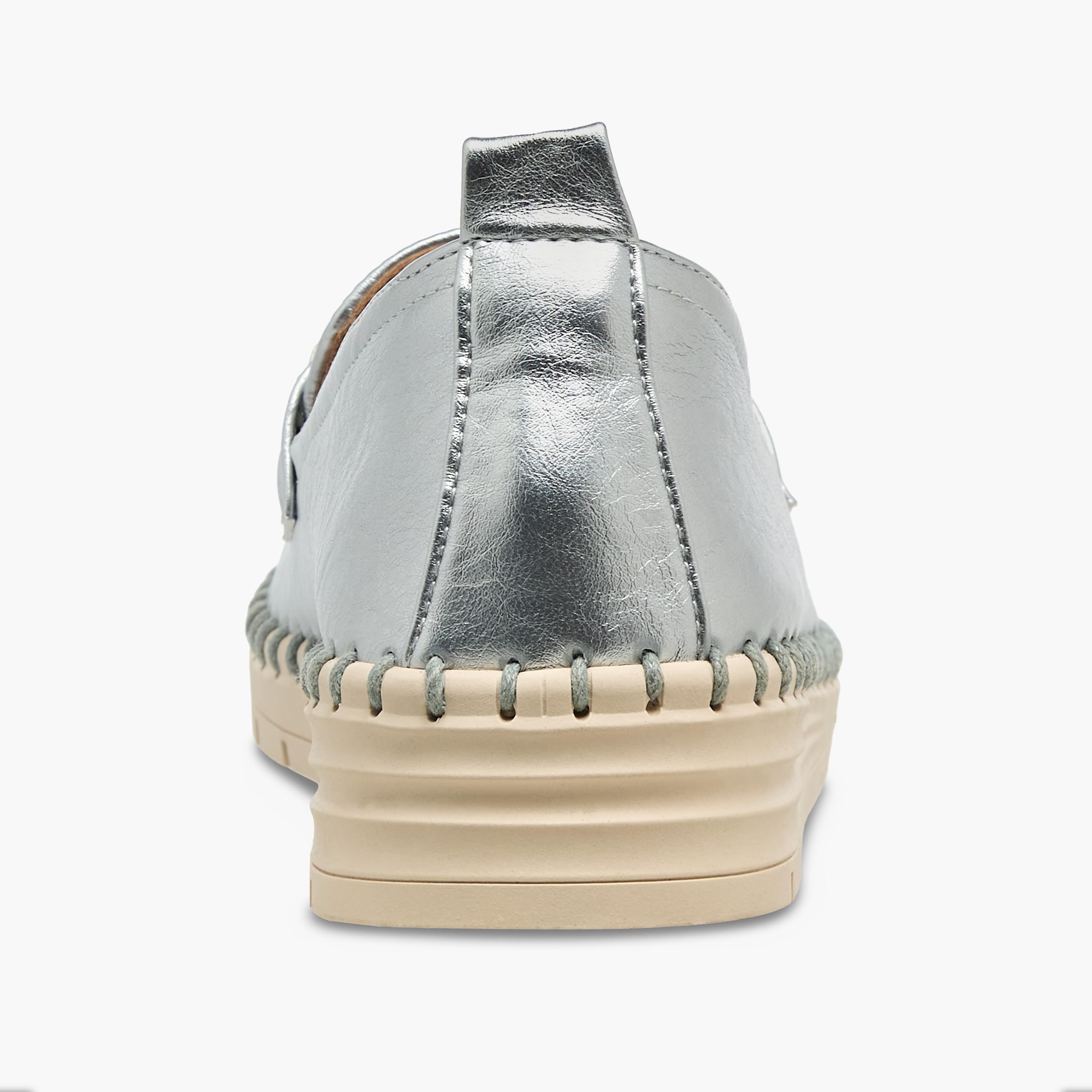 حذاء ميتاليك سهل الارتداء للنساء من لو كونفورت-women-shoes-flats-loafers-image-5