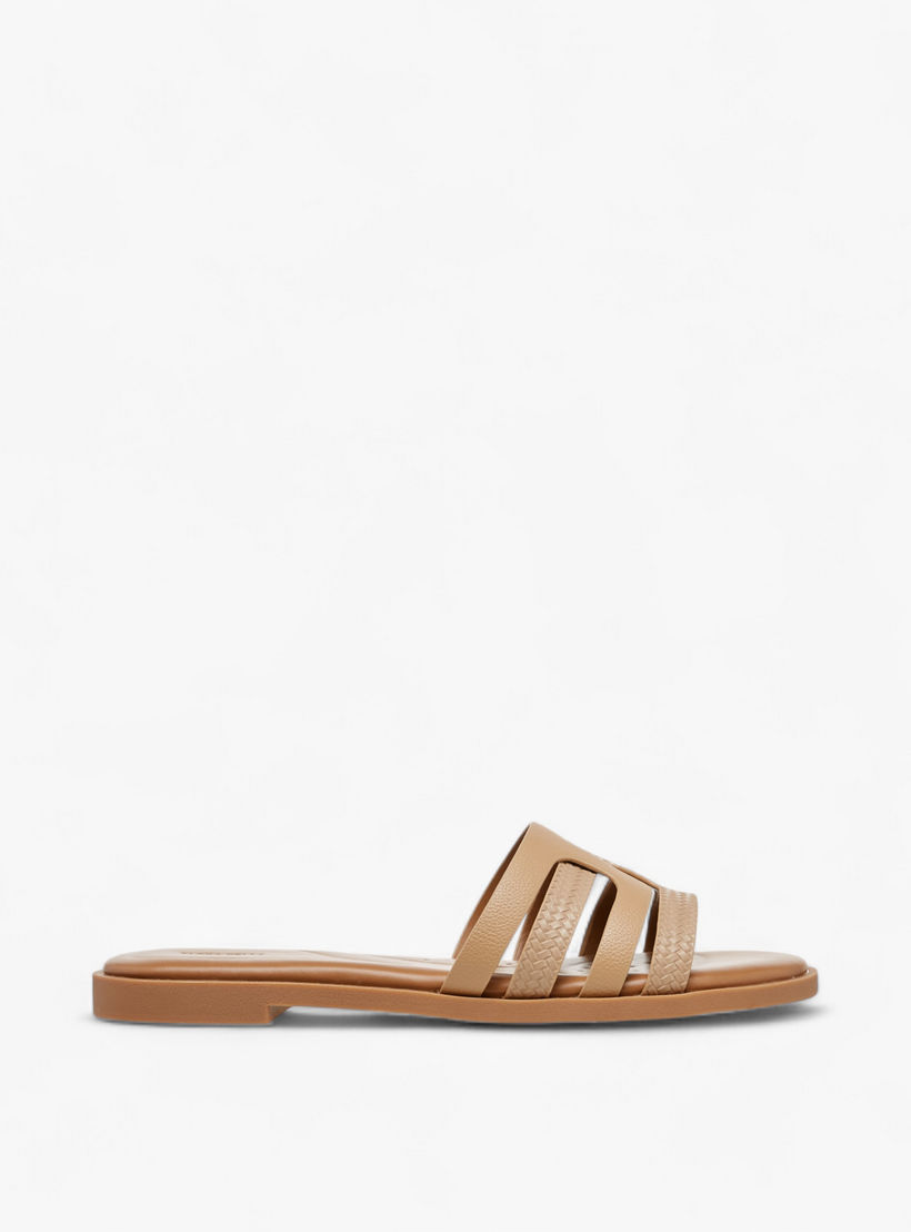 صندل سهل الارتداء بارز الملمس للنساء من فلورا بيلا-women-shoes-flats-sandals-image-3