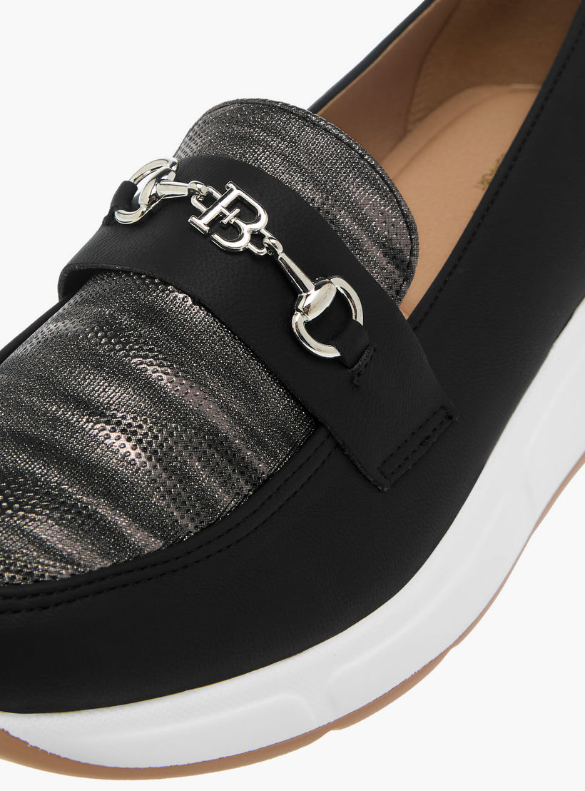 Flora Bella Textured Wedge Comfort Shoes with Metal Accent-women-shoes-loafersandmoccasins-image-4