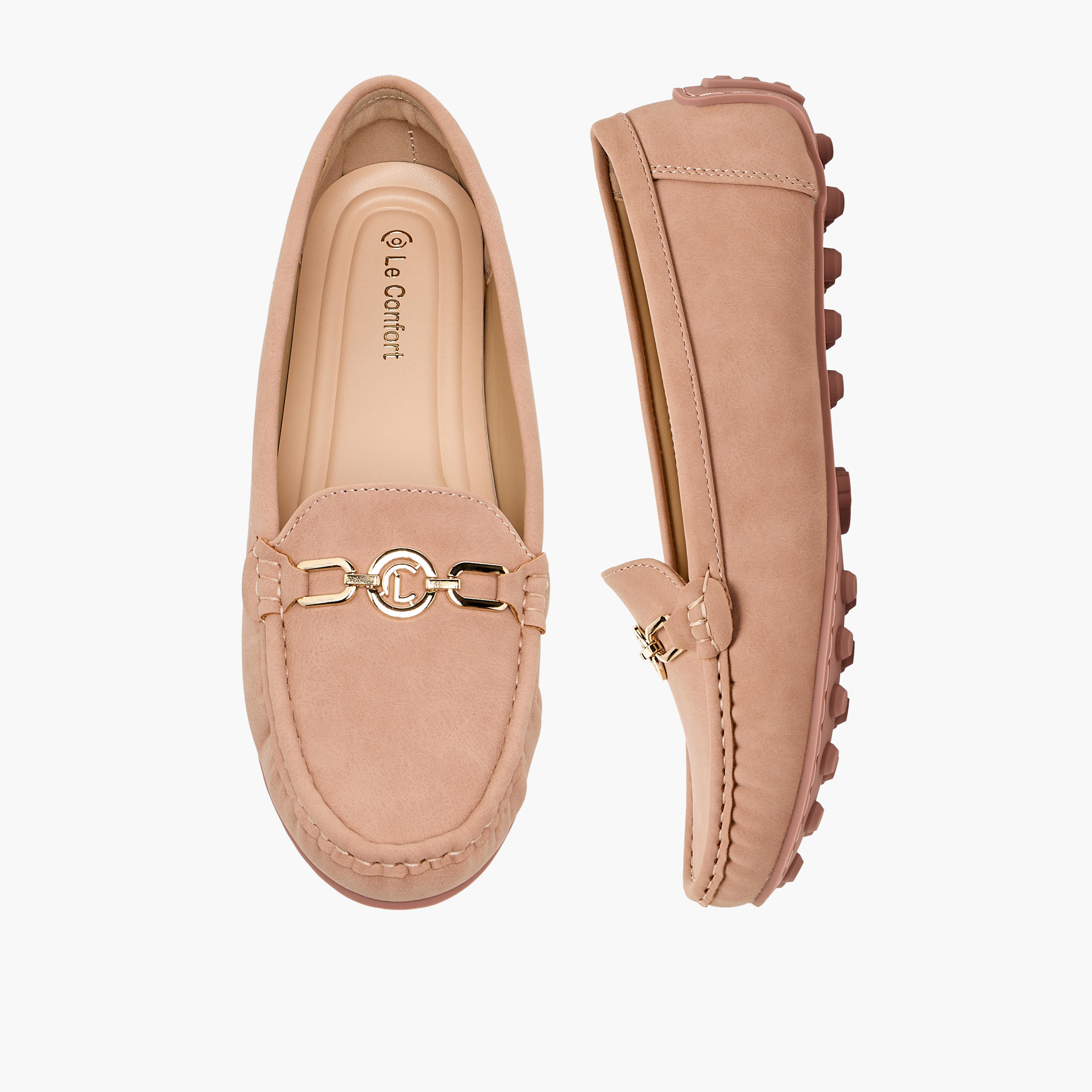 حذاء سهل الارتداء للنساء من لو كونفورت-women-shoes-loafersandmoccasins-image-1