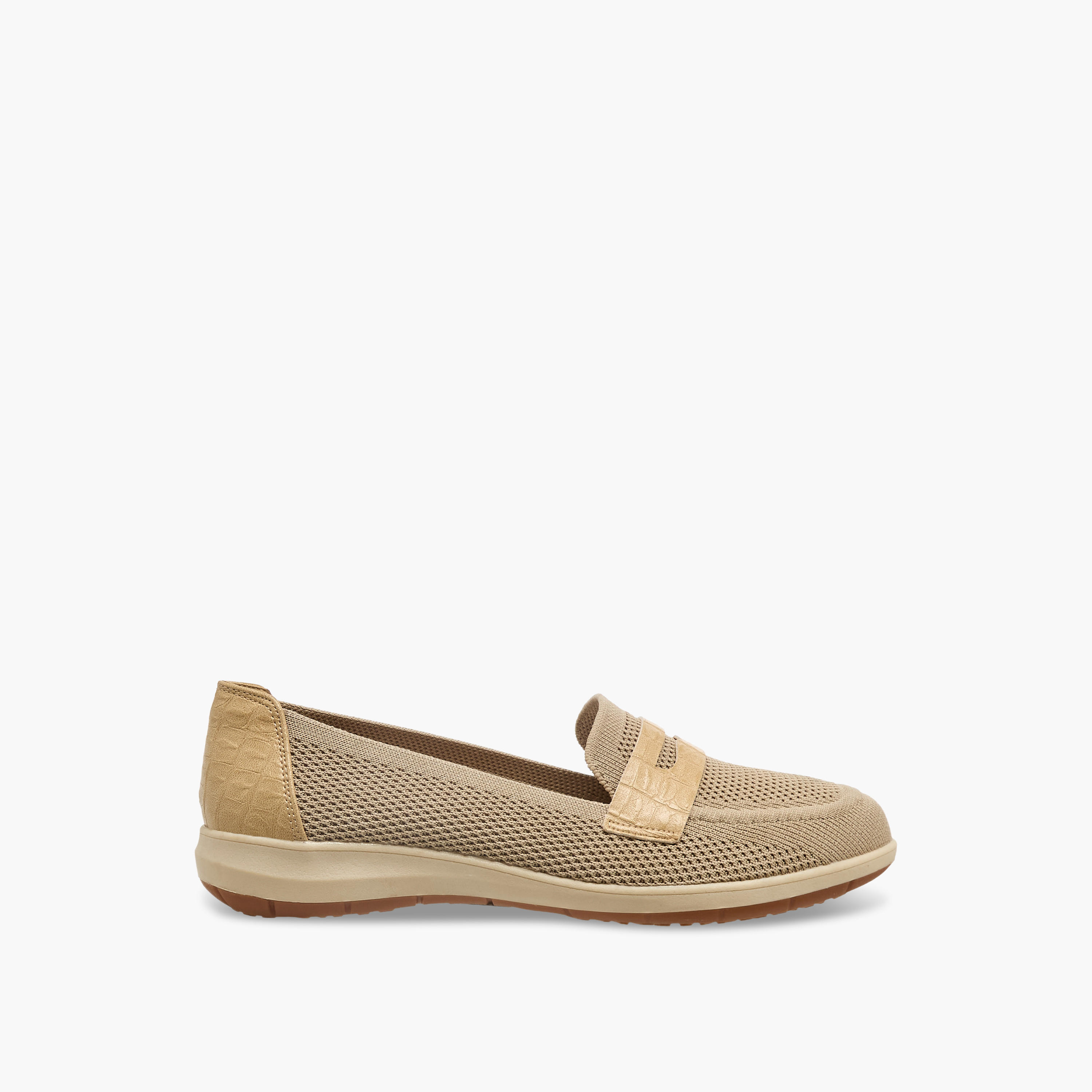 حذاء خفيف بارز الملمس للنساء من لو كونفورت-women-shoes-loafersandmoccasins-image-3