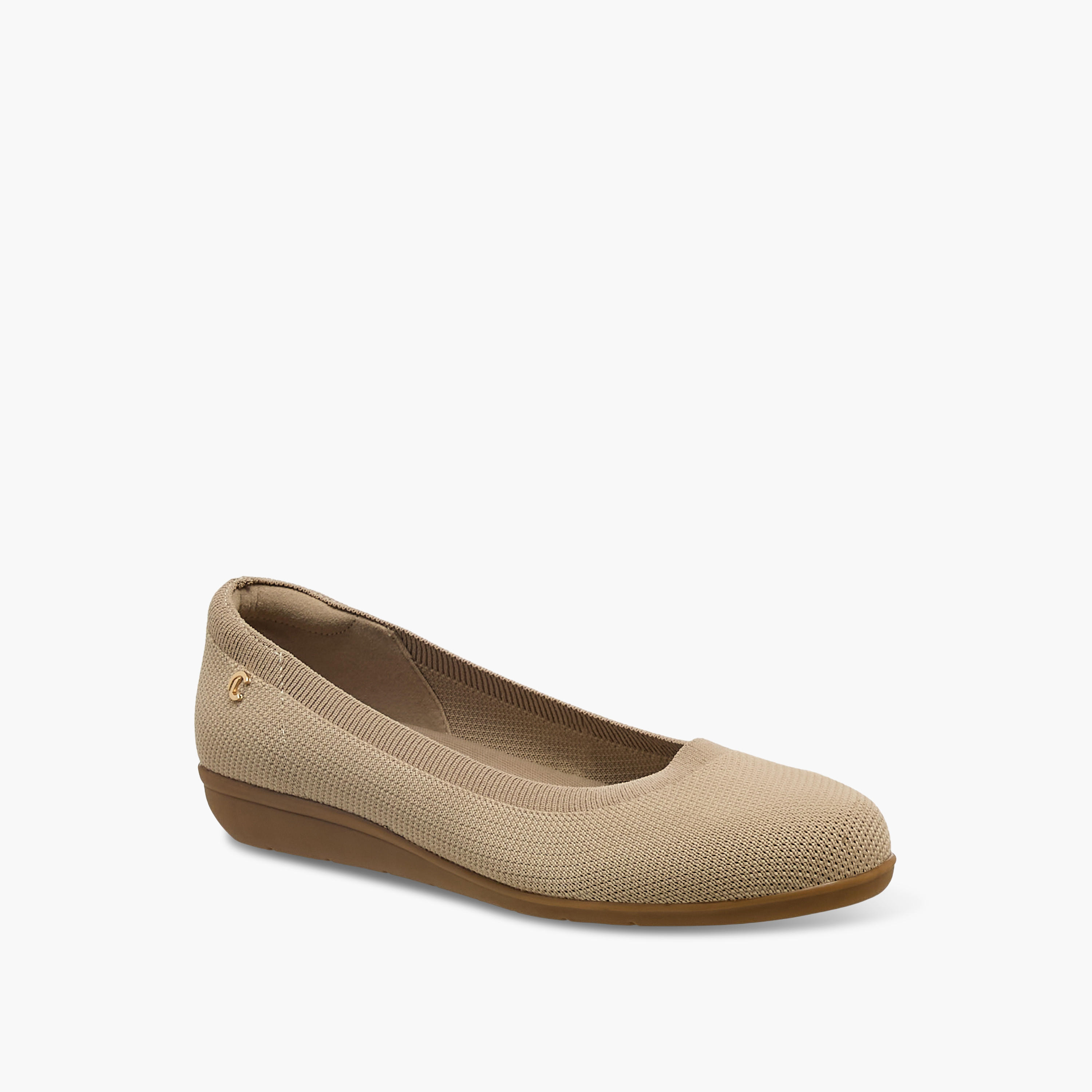 Le Confort Women Flyknit Textured Ballerina Shoes-women-shoes-ballerinas-image-2