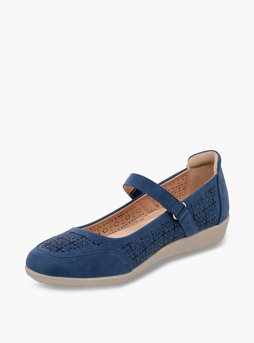 Le Confort Women Laser Cut Mary Jane Shoes-women-shoes-ballerinas-image-4