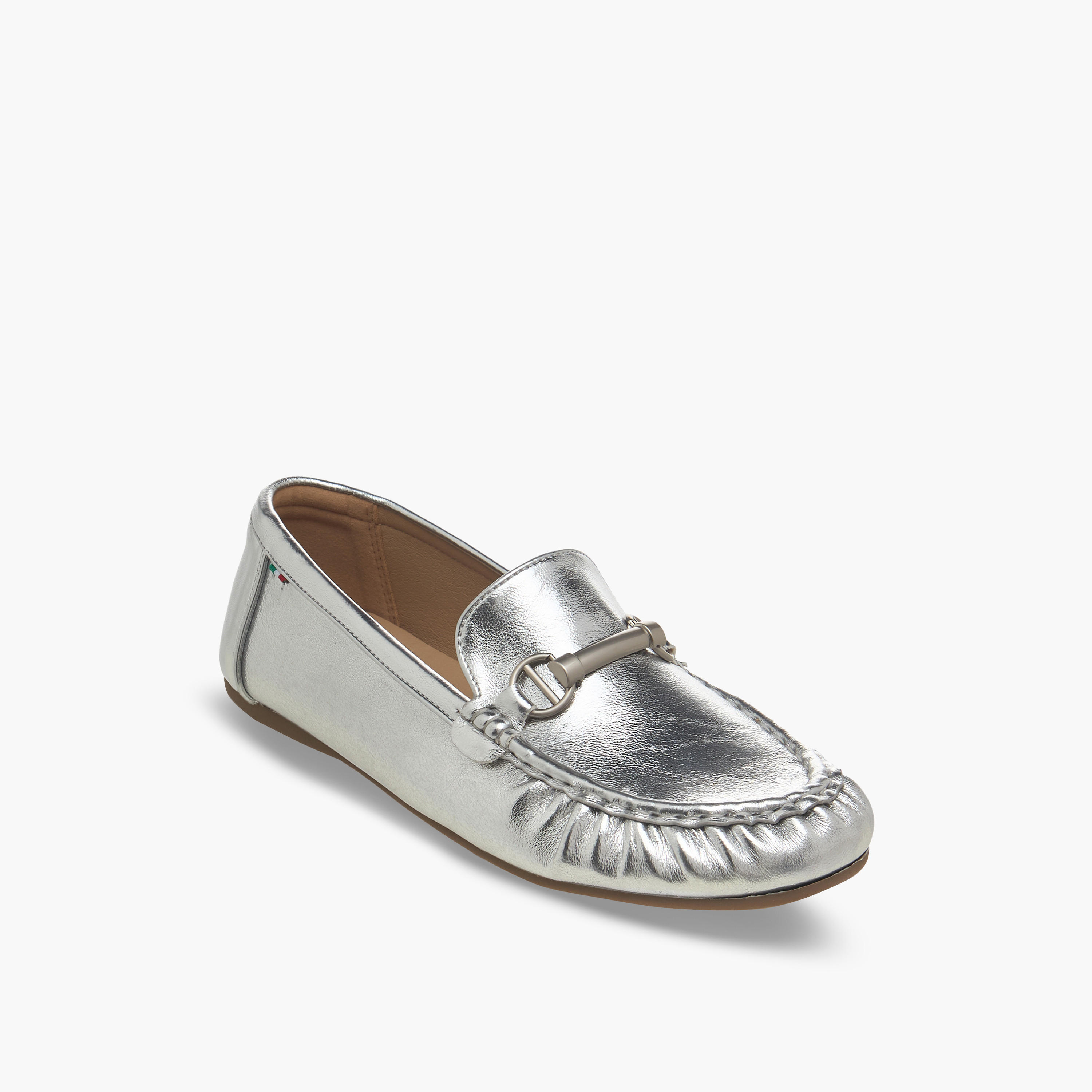 حذاء موكاسين ميتاليك للنساء من رينزو روغاني-women-shoes-flats-moccasins-image-2