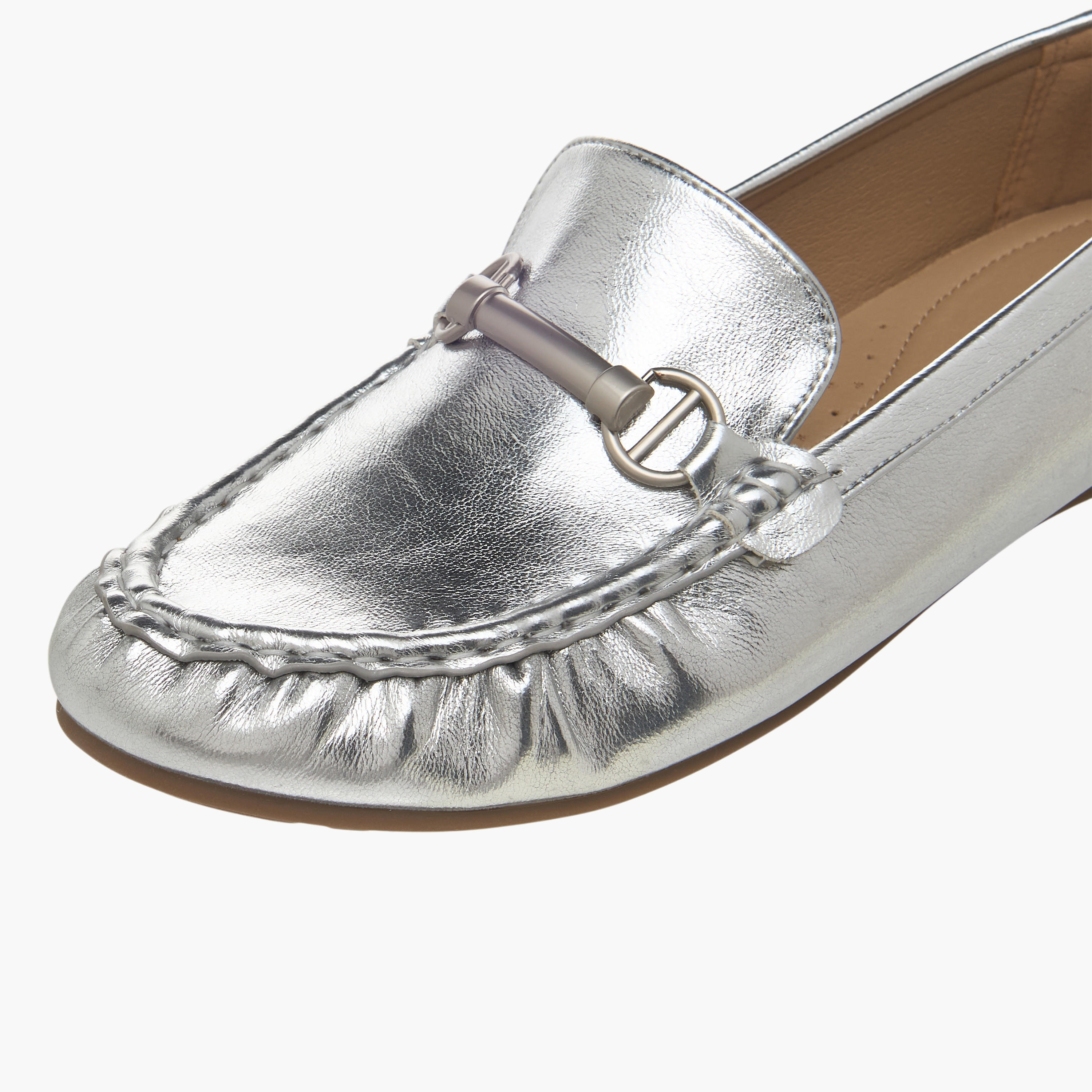 حذاء موكاسين ميتاليك للنساء من رينزو روغاني-women-shoes-flats-moccasins-image-4