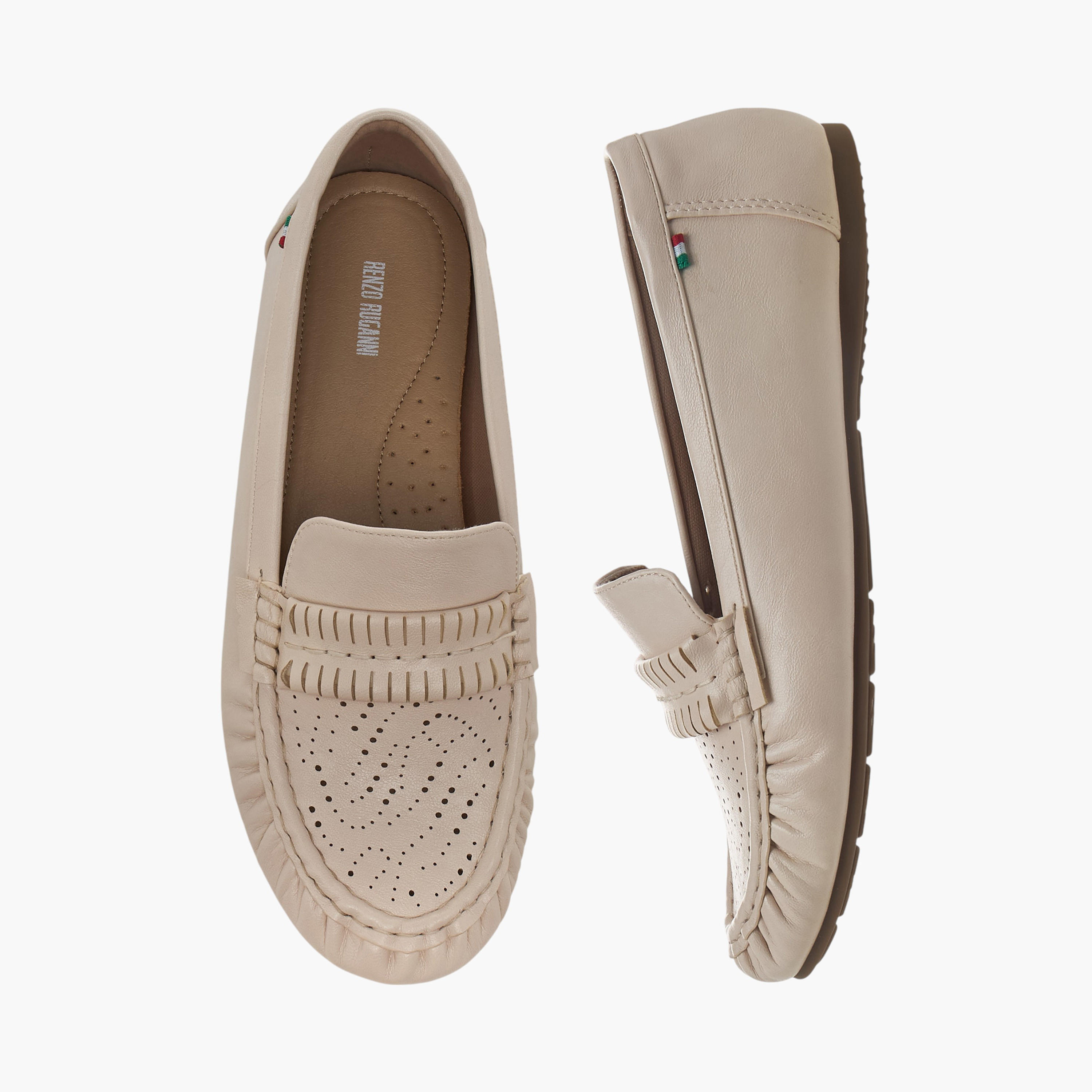حذاء موكاسين سهل الارتداء للنساء من رينزو روغاني-women-shoes-flats-moccasins-image-1