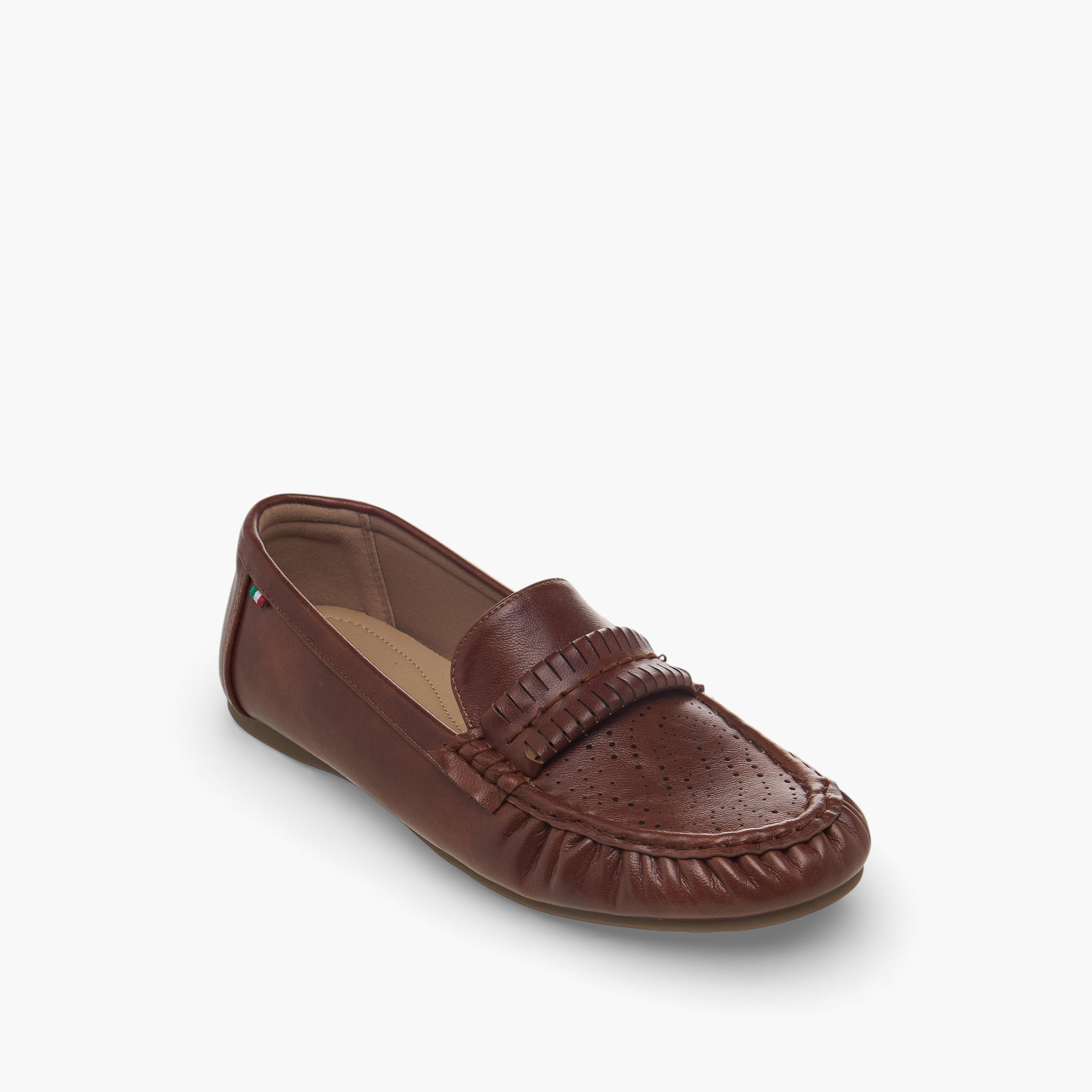 حذاء موكاسين سهل الارتداء للنساء من رينزو روغاني-women-shoes-flats-moccasins-image-2