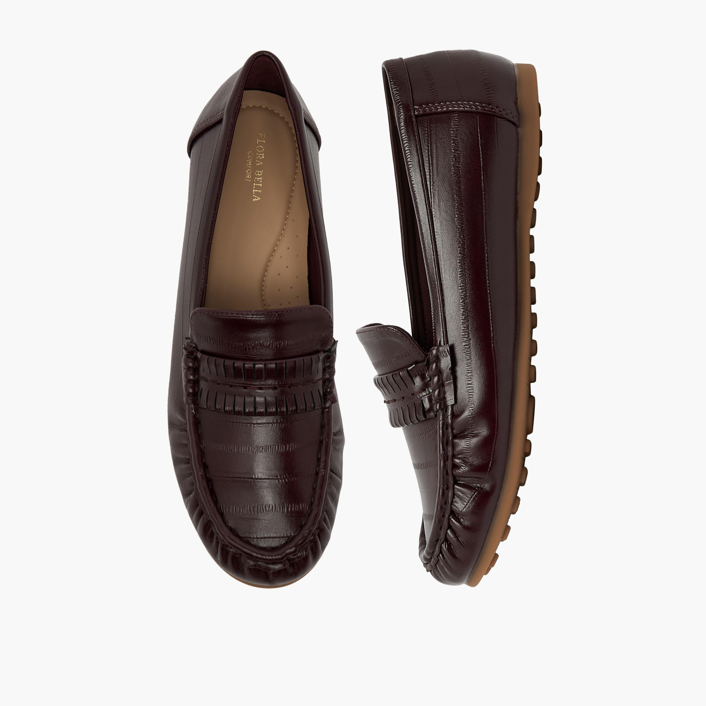 حذاء سهل الارتداء بتفاصيل شراشيب للنساء من فلورا بيلا-women-shoes-flats-moccasins-image-1
