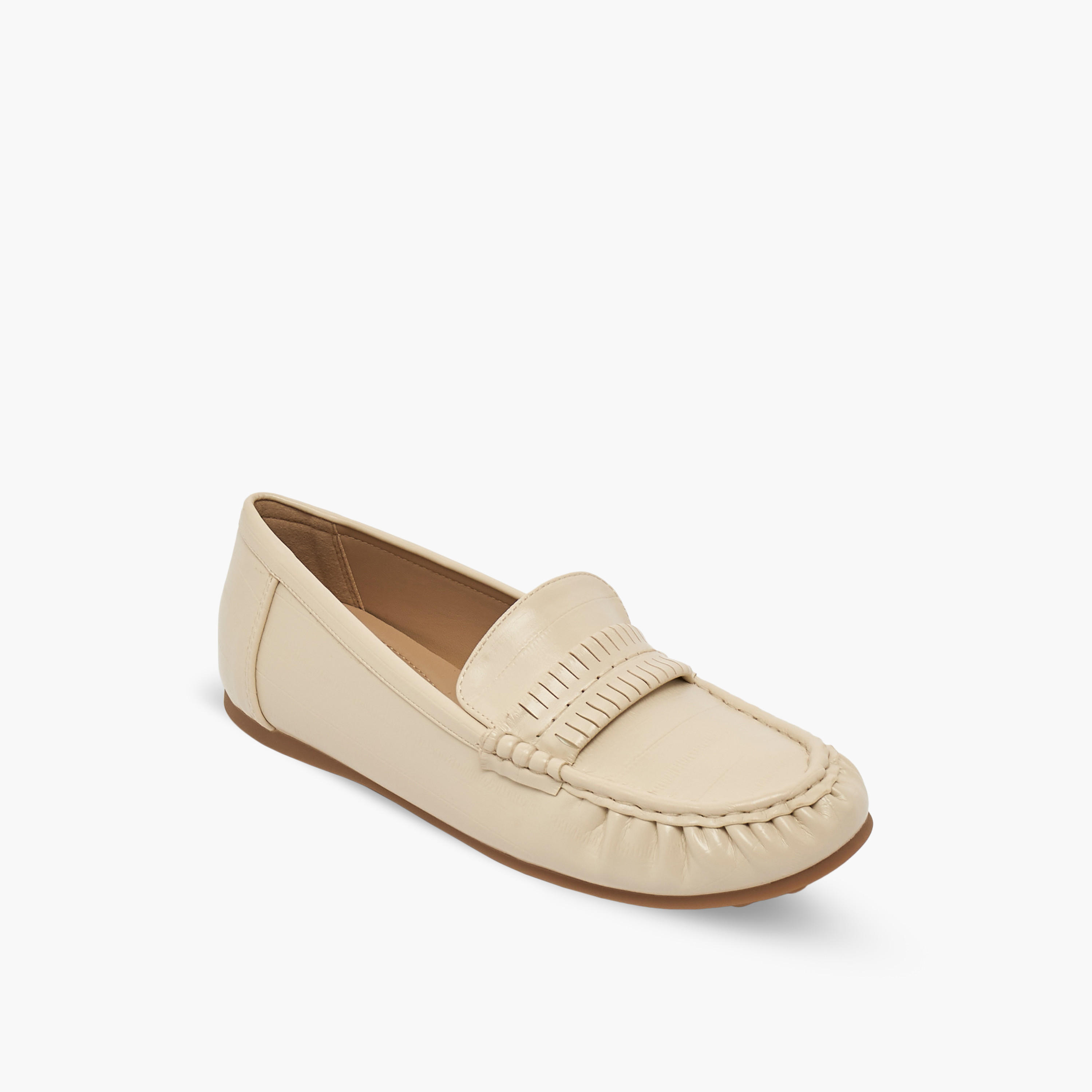 حذاء سهل الارتداء بتفاصيل شراشيب للنساء من فلورا بيلا-women-shoes-flats-moccasins-image-2