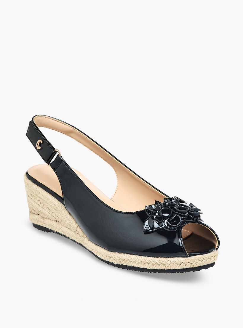 صندل بكعب عريض بمقدمة مفتوحة للنساء من لو كونفورت-women-shoes-sandals-heeled-image-2