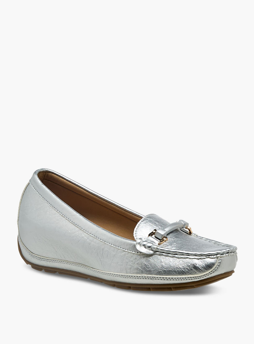 Le Confort Women Wedge Heel Loafers-women-shoes-heels-image-2