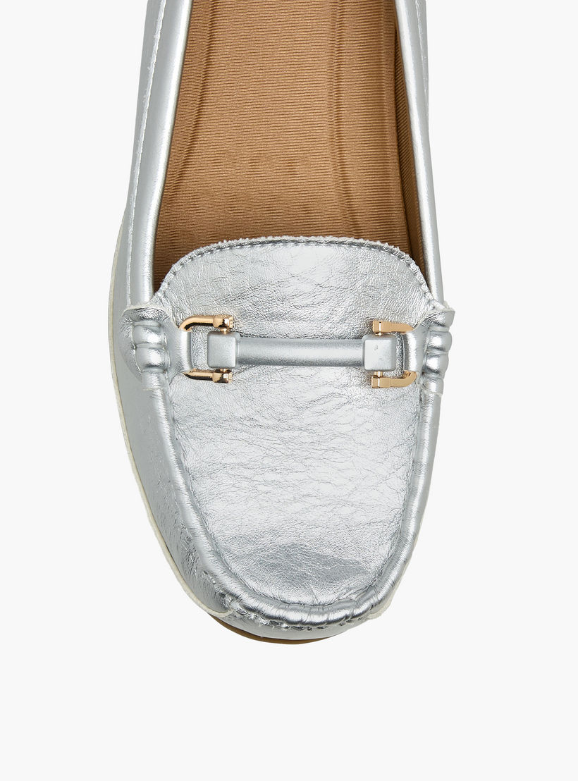 Le Confort Women Wedge Heel Loafers-women-shoes-heels-image-4