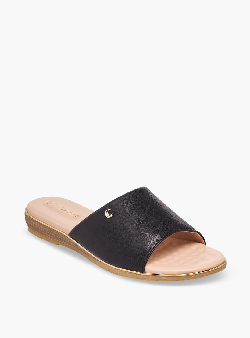صندل مريح سهل الارتداء للنساء من لو كونفورت-women-shoes-sandals-flats-image-2