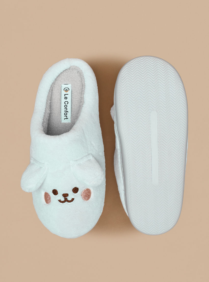 Le Confort Ear Applique Bedroom Slippers-women-shoes-bedroomslippers-image-5