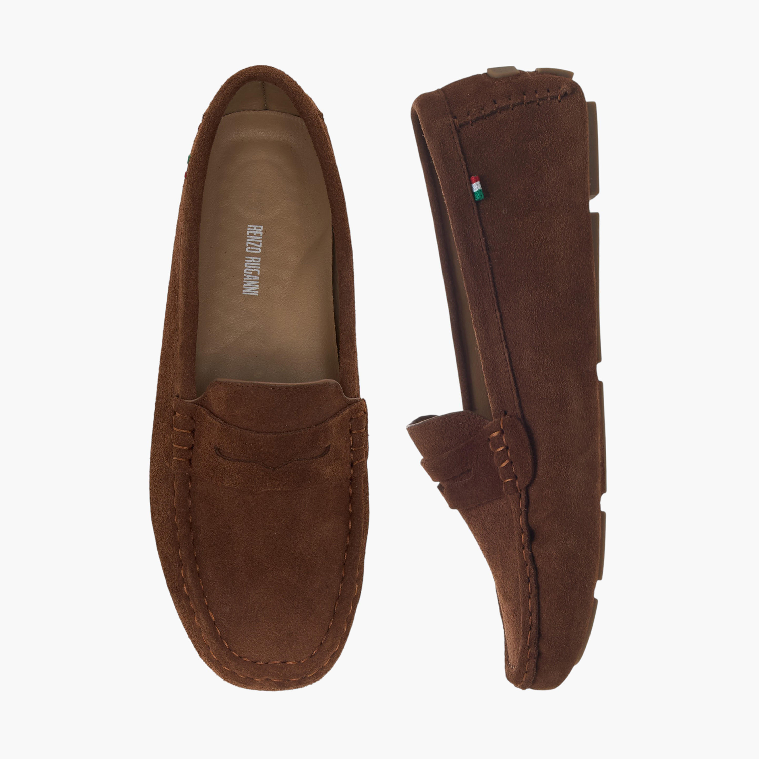 حذاء موكاسين سهل الارتداء للنساء من رينزو روغاني-women-shoes-flats-moccasins-image-1