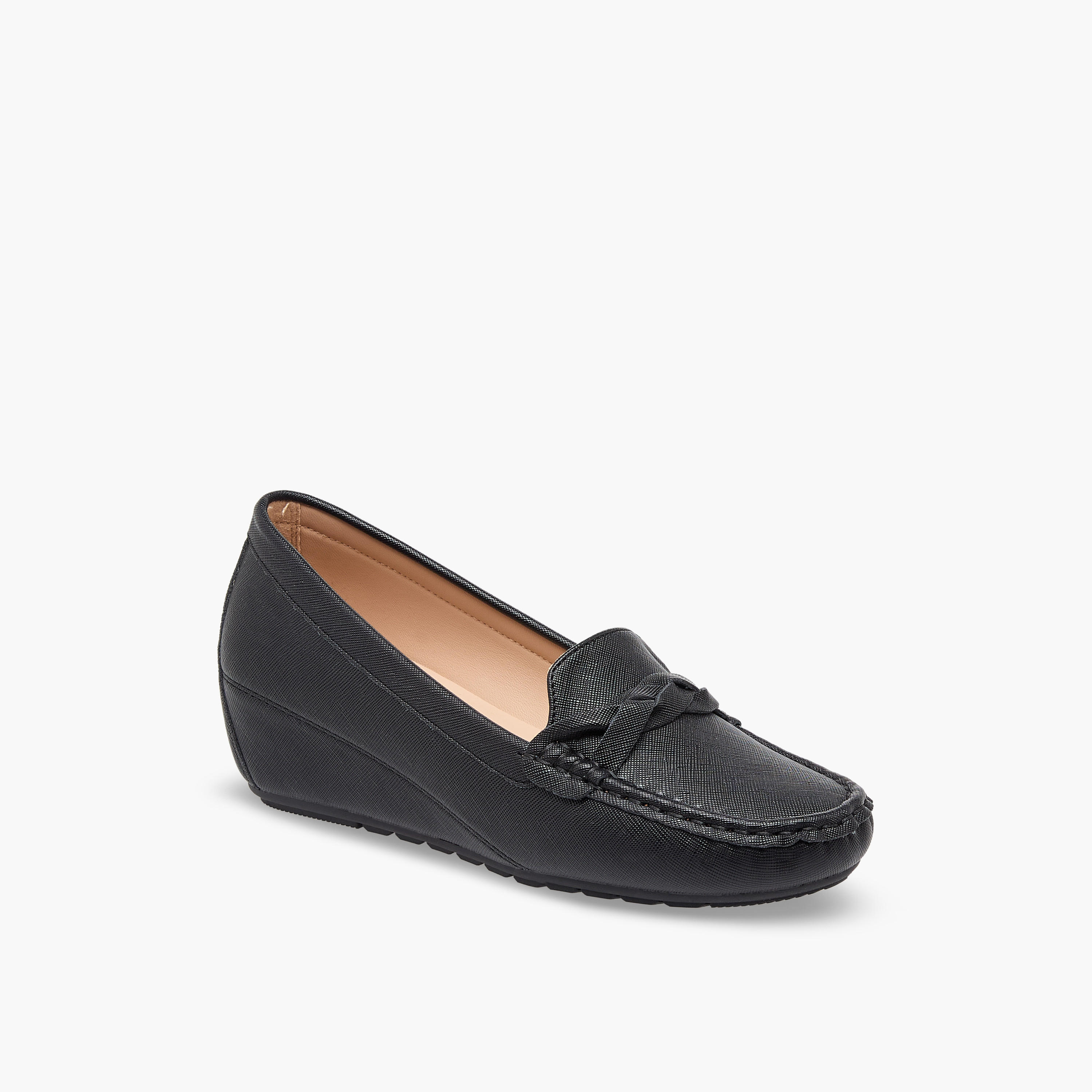 Flora Bella Women Wedge Heel Loafers-women-shoes-heels-image-2