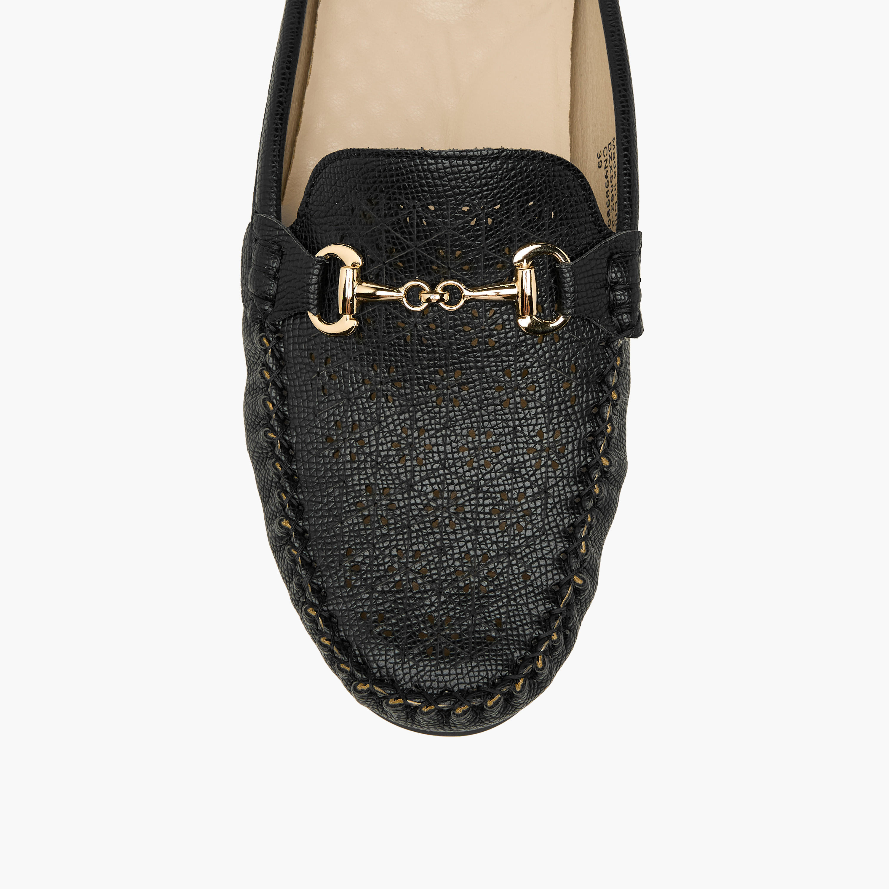 حذاء ميول سهل الارتداء بتفاصيل مثقبة للنساء من لو كونفورت-women-shoes-flats-mules-image-4