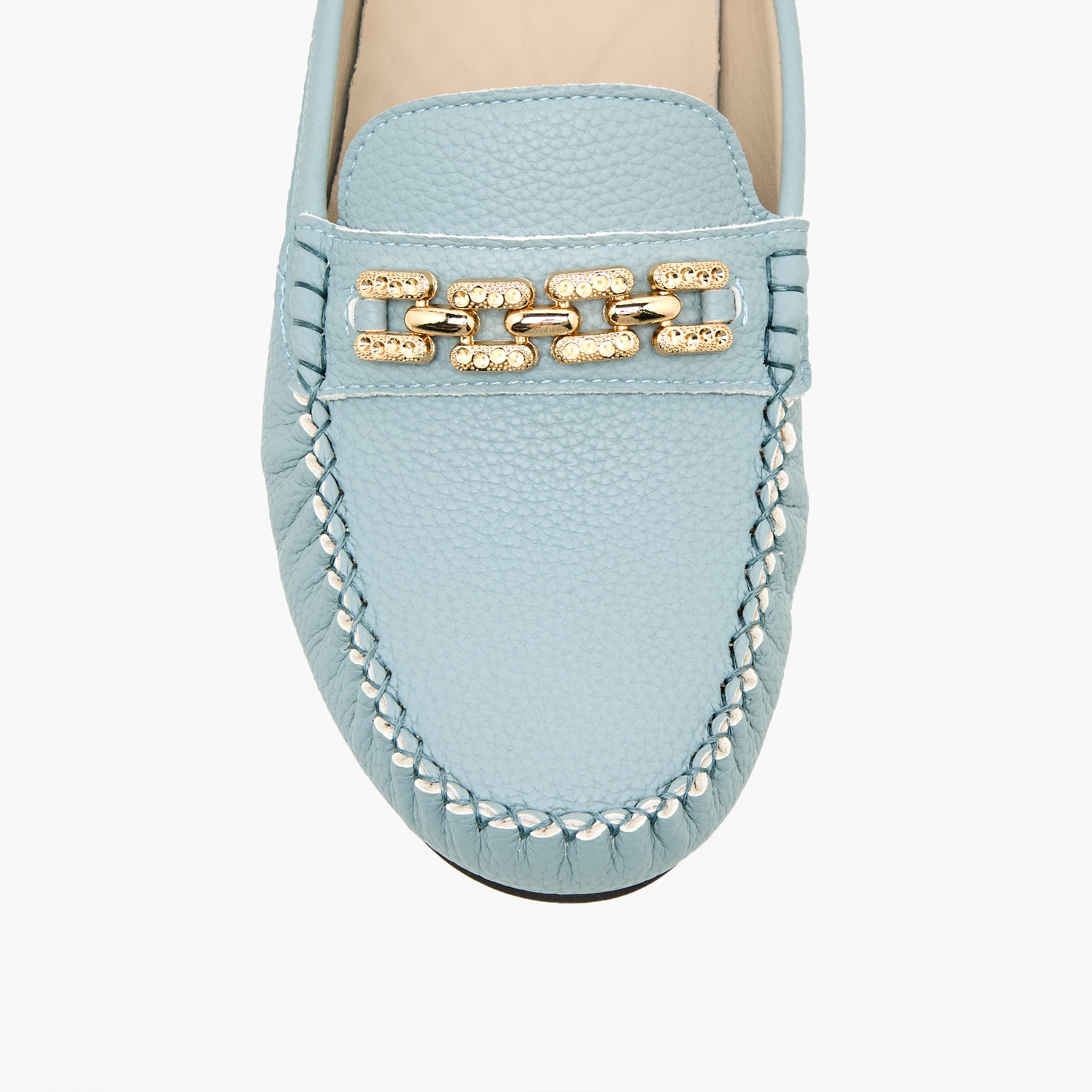 حذاء ميول سهل الارتداء للنساء من لو كونفورت-women-shoes-flats-mules-image-4