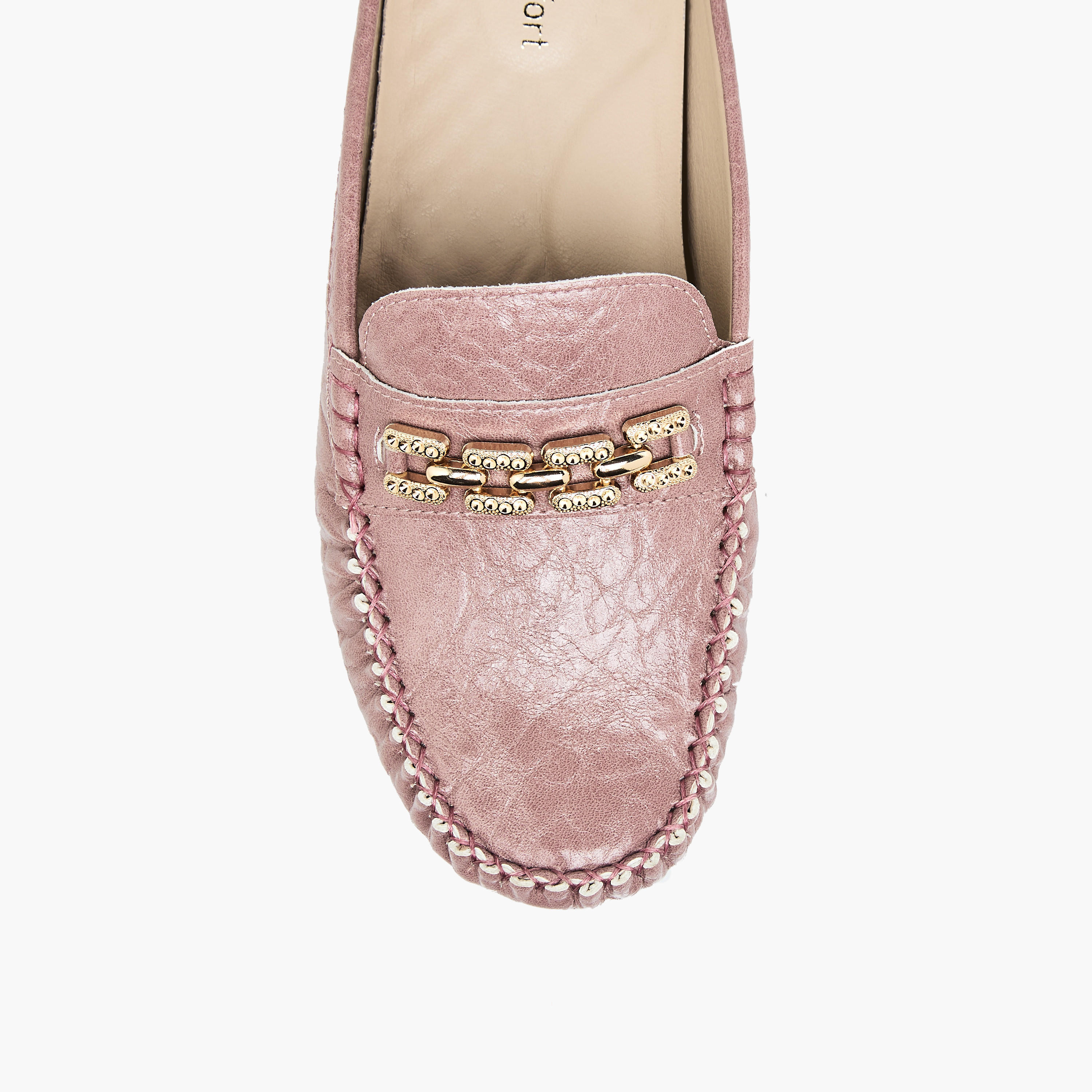 حذاء ميول سهل الارتداء للنساء من لو كونفورت-women-shoes-flats-mules-image-4