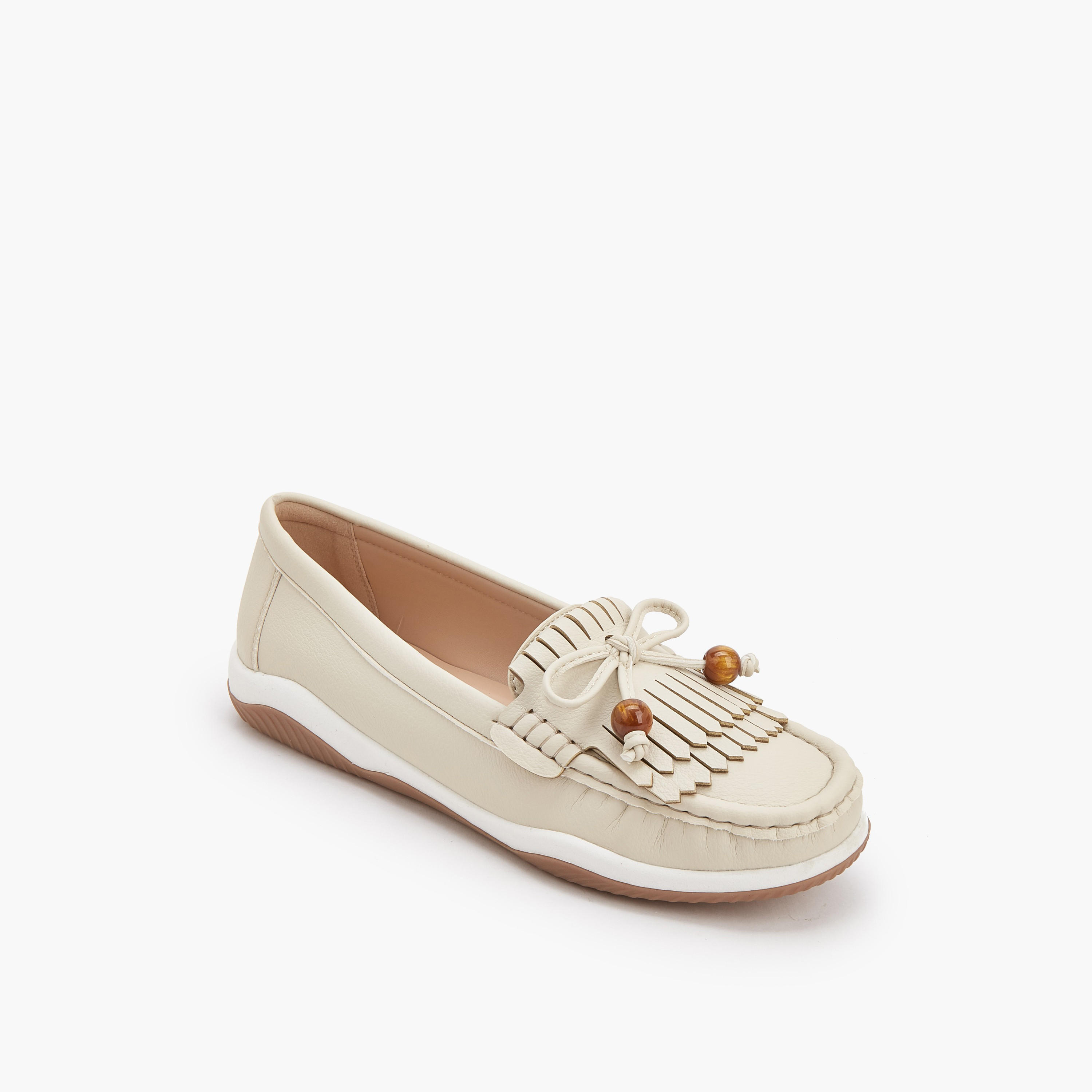 Le Confort Women Fringe Detail Loafers-women-shoes-loafersandmoccasins-image-2