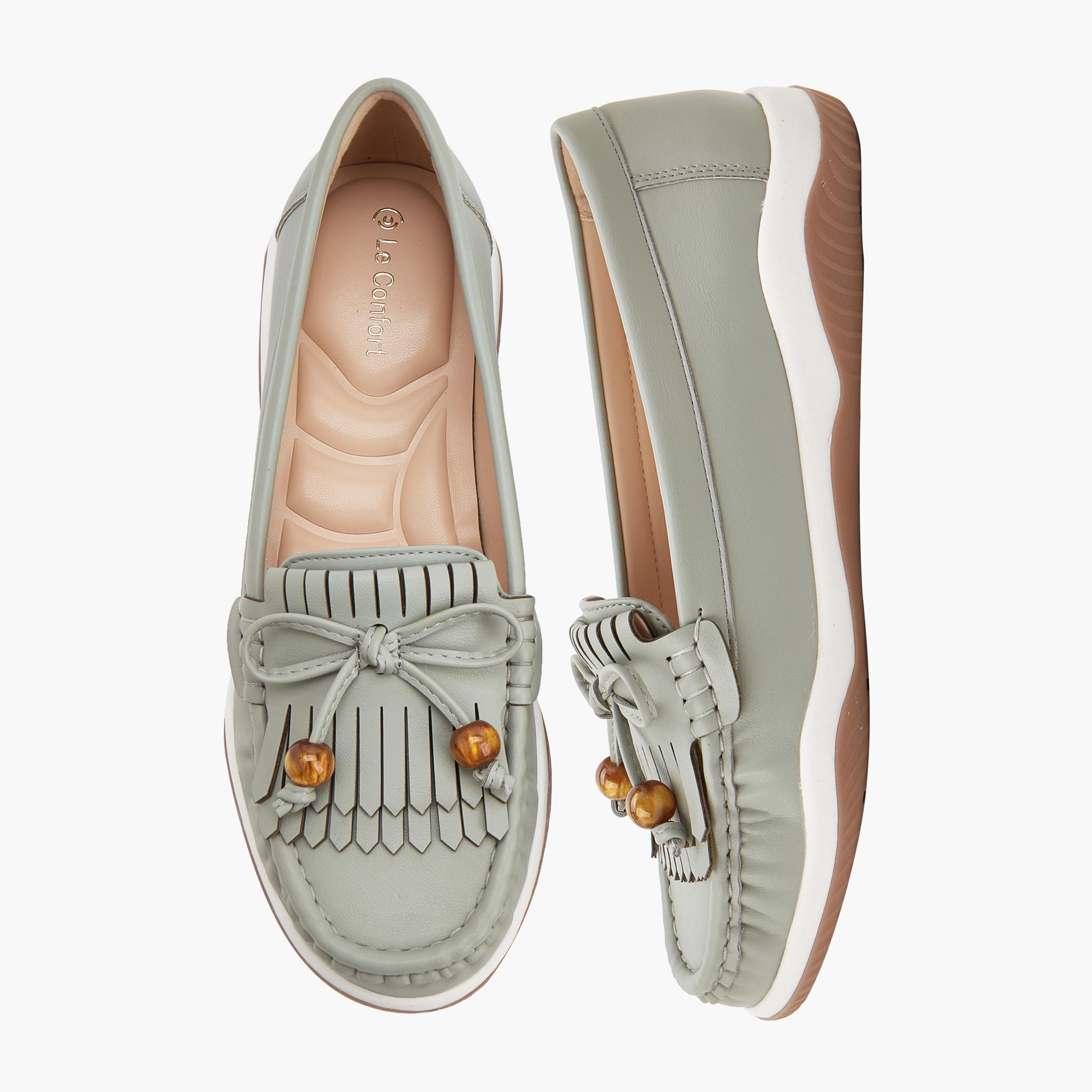 Le Confort Women Fringe Detail Loafers-women-shoes-loafersandmoccasins-image-1