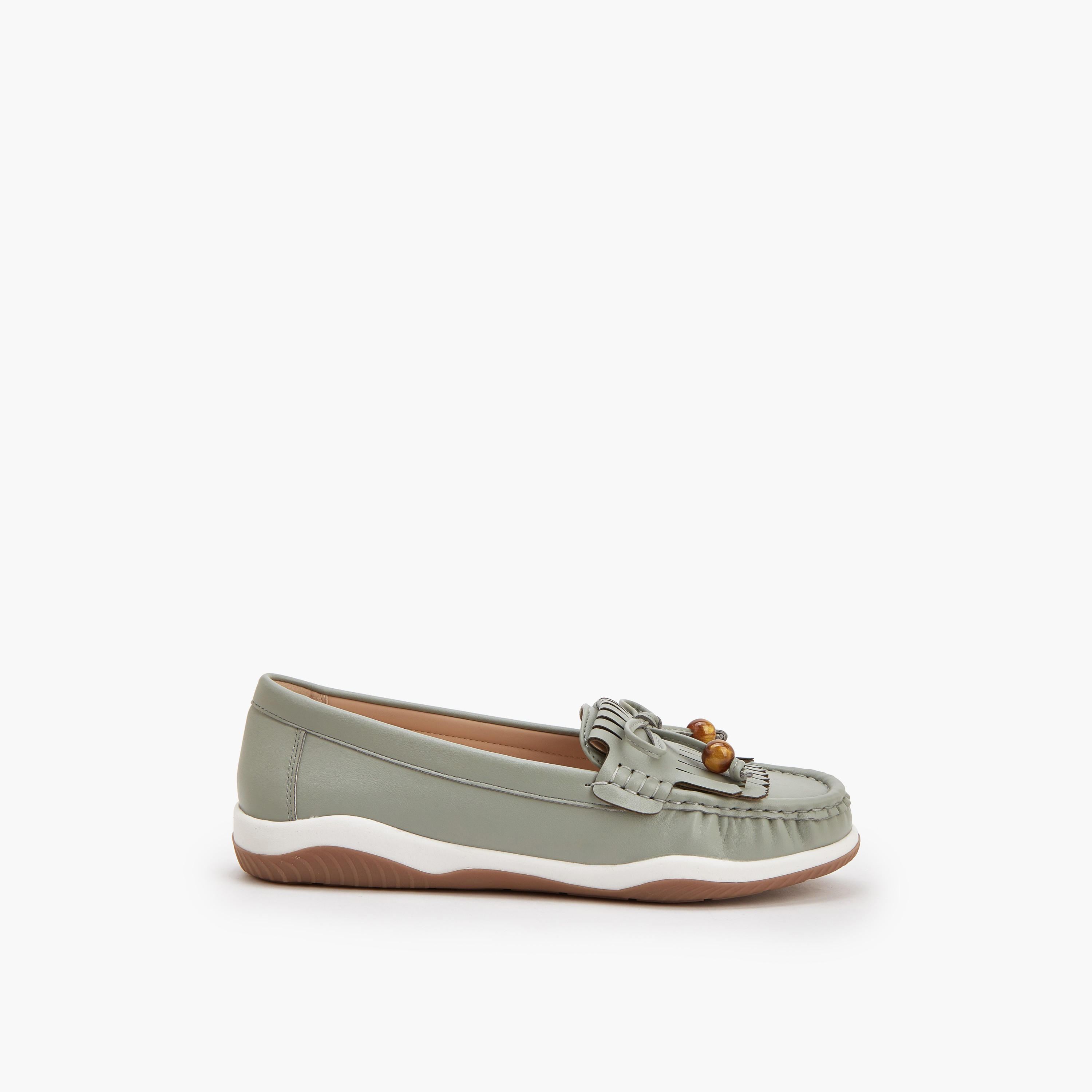 Le Confort Women Fringe Detail Loafers-women-shoes-loafersandmoccasins-image-3
