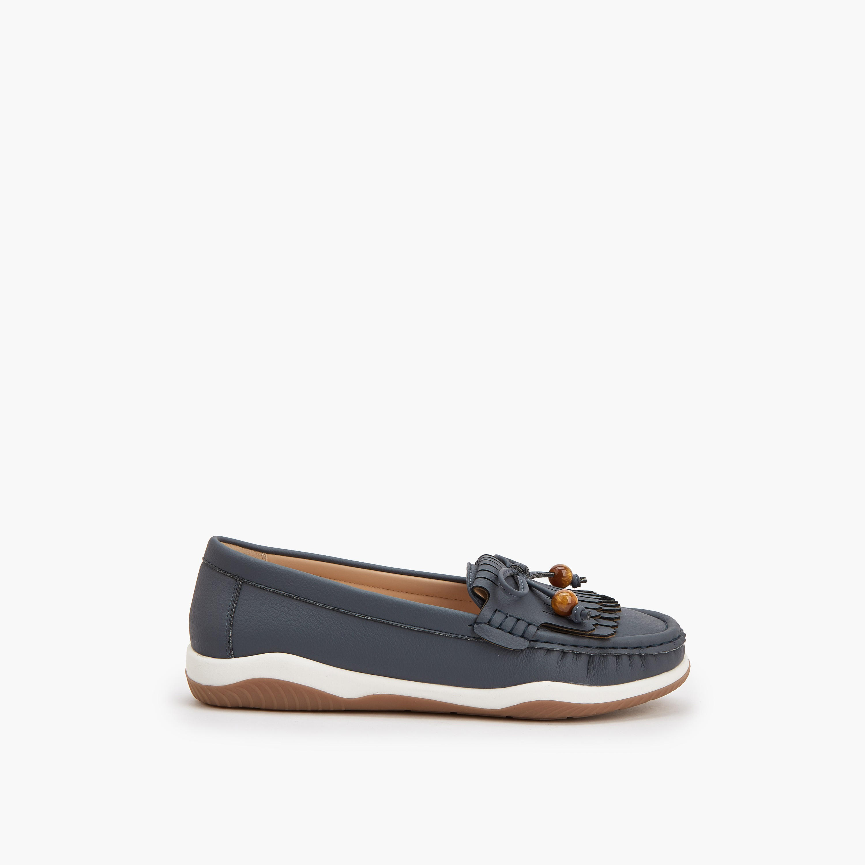 Le Confort Women Fringe Detail Loafers-women-shoes-loafersandmoccasins-image-3